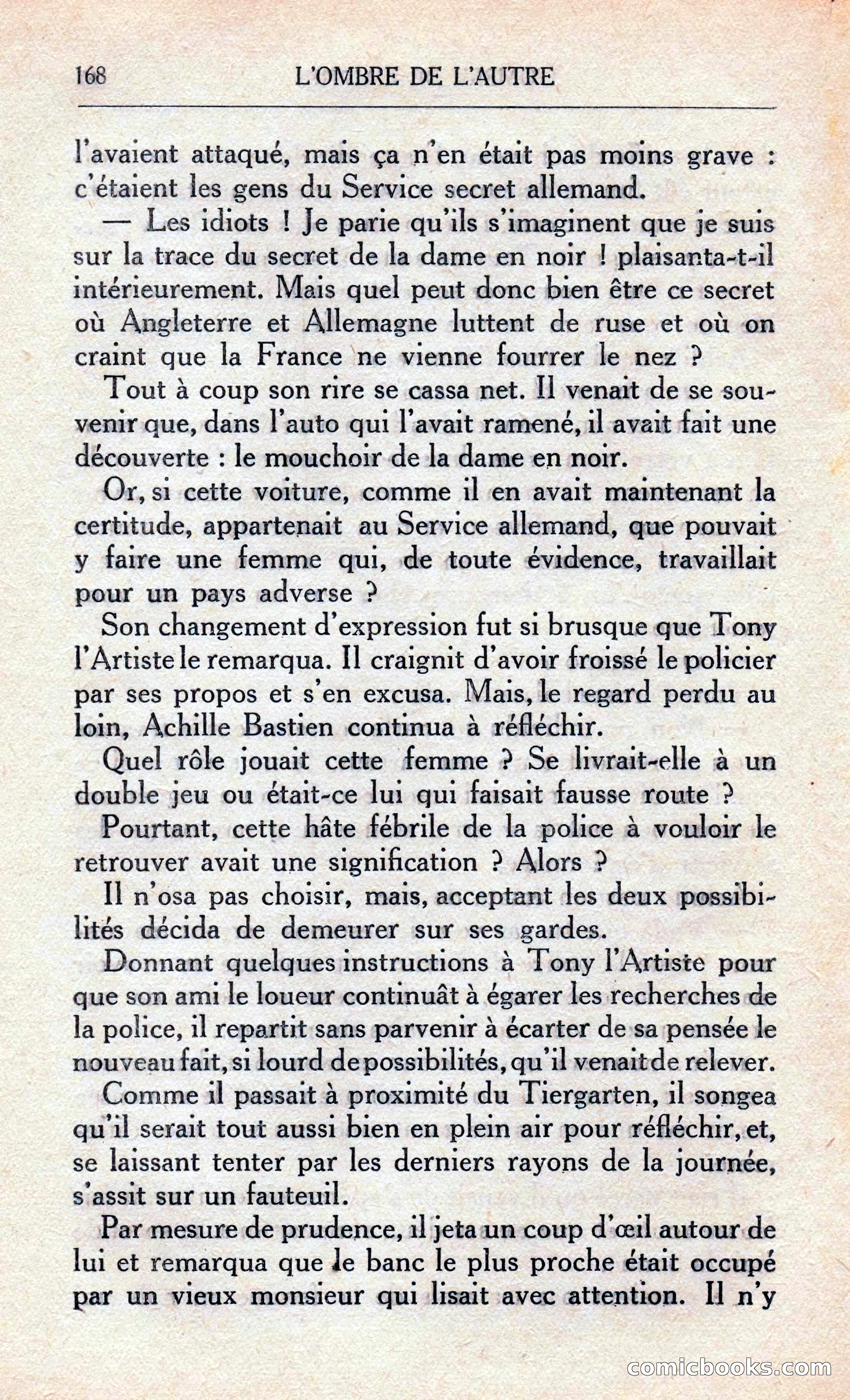L'Ombre De L'autre — page 174 of 293