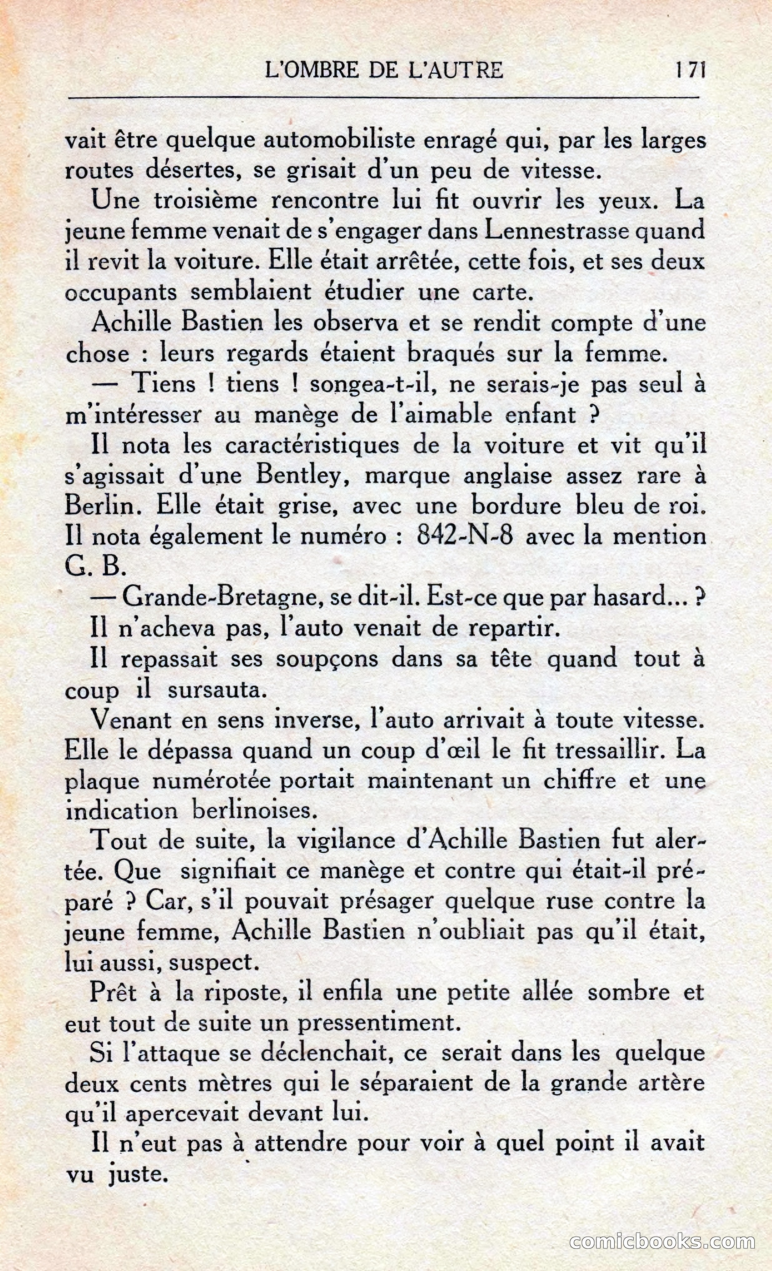 L'Ombre De L'autre — page 177 of 293