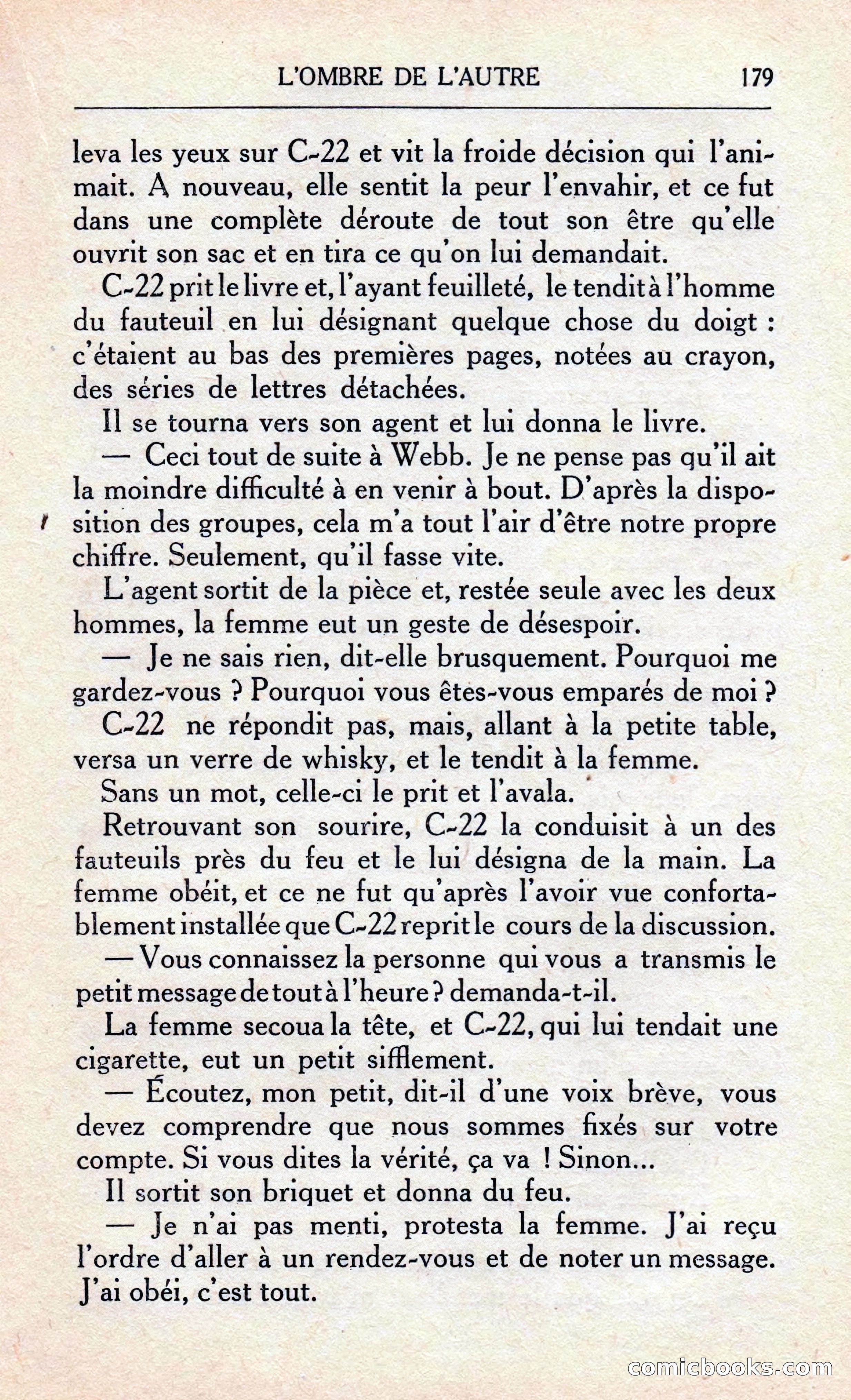L'Ombre De L'autre — page 185 of 293