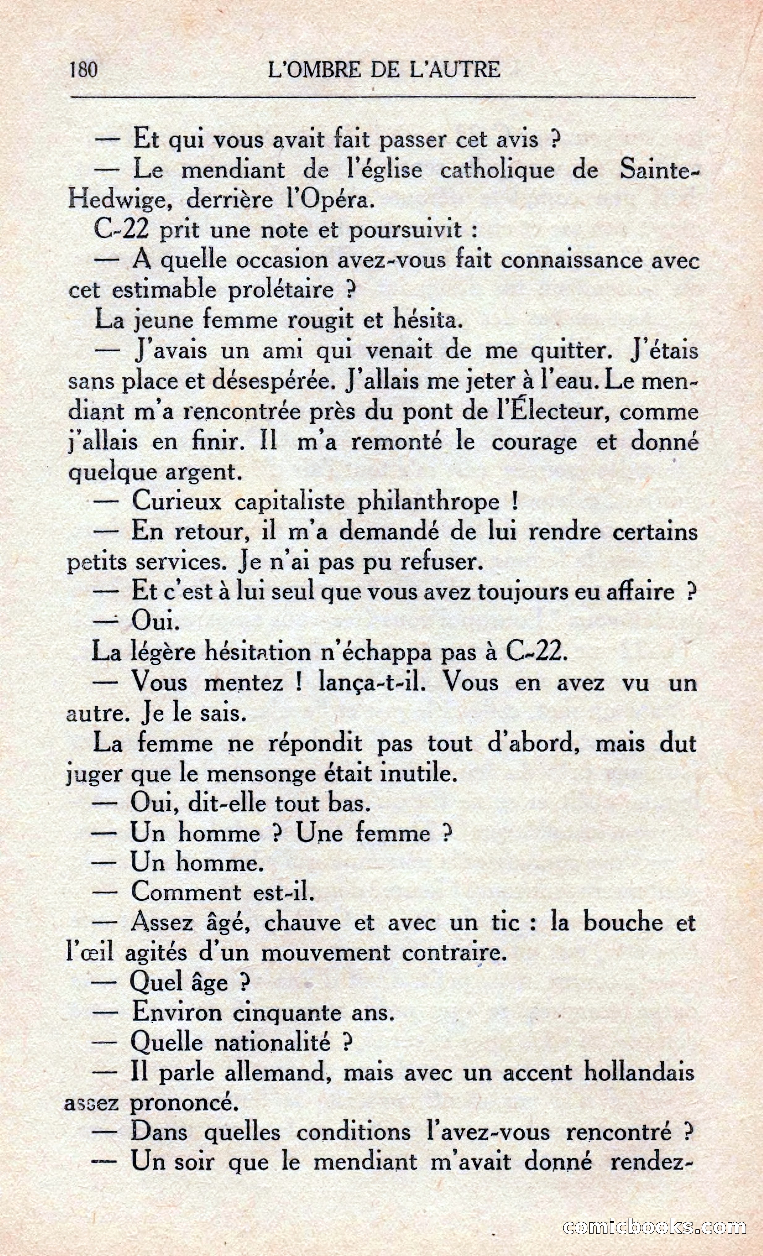 L'Ombre De L'autre — page 186 of 293