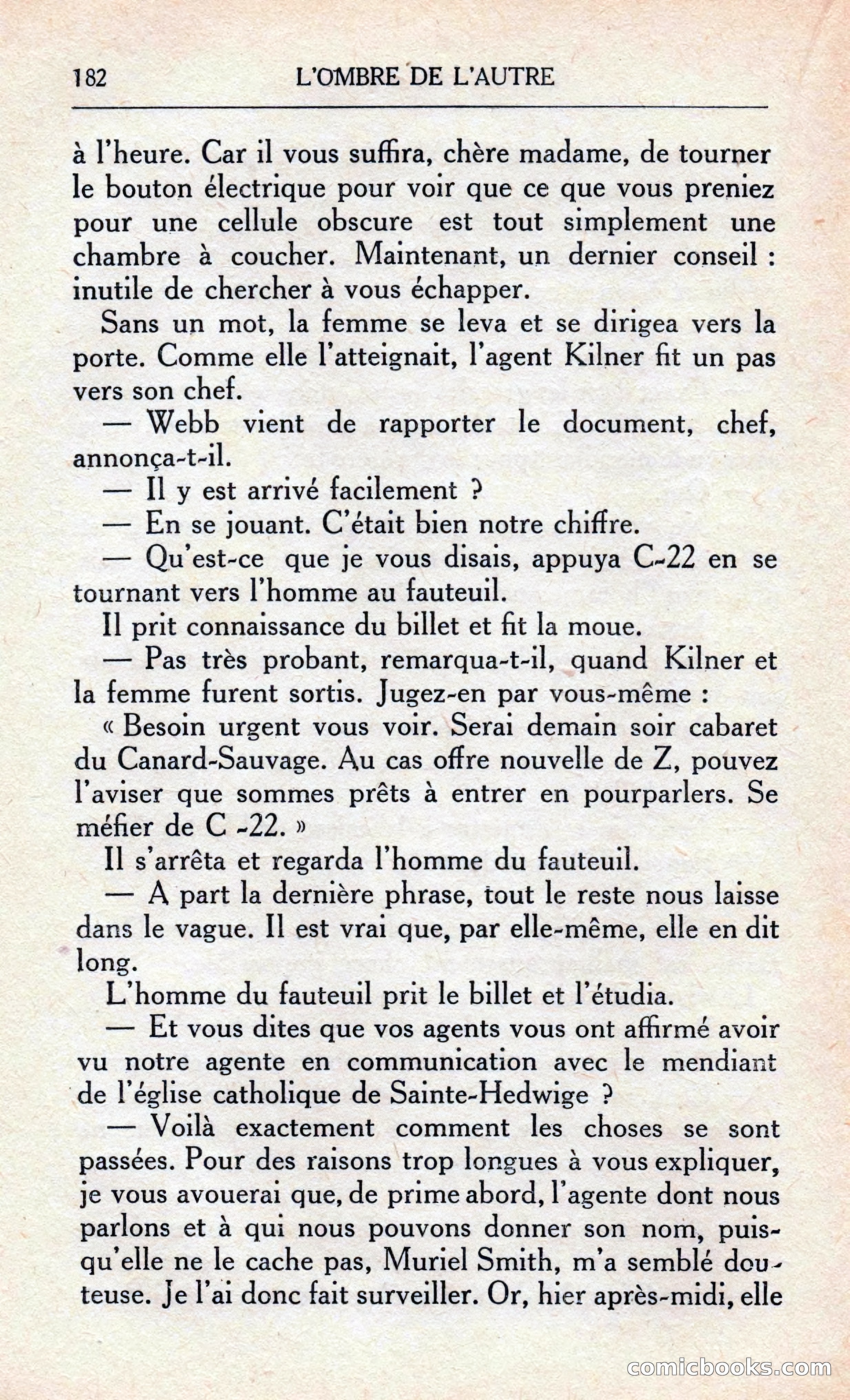 L'Ombre De L'autre — page 188 of 293