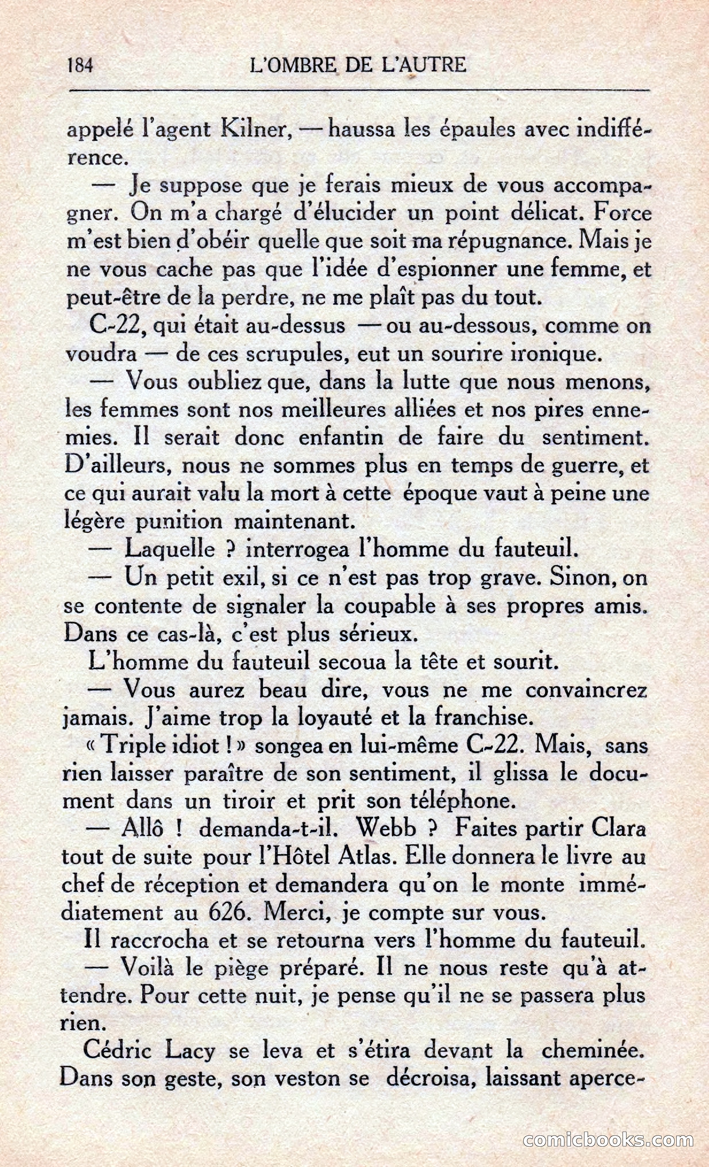 L'Ombre De L'autre — page 190 of 293