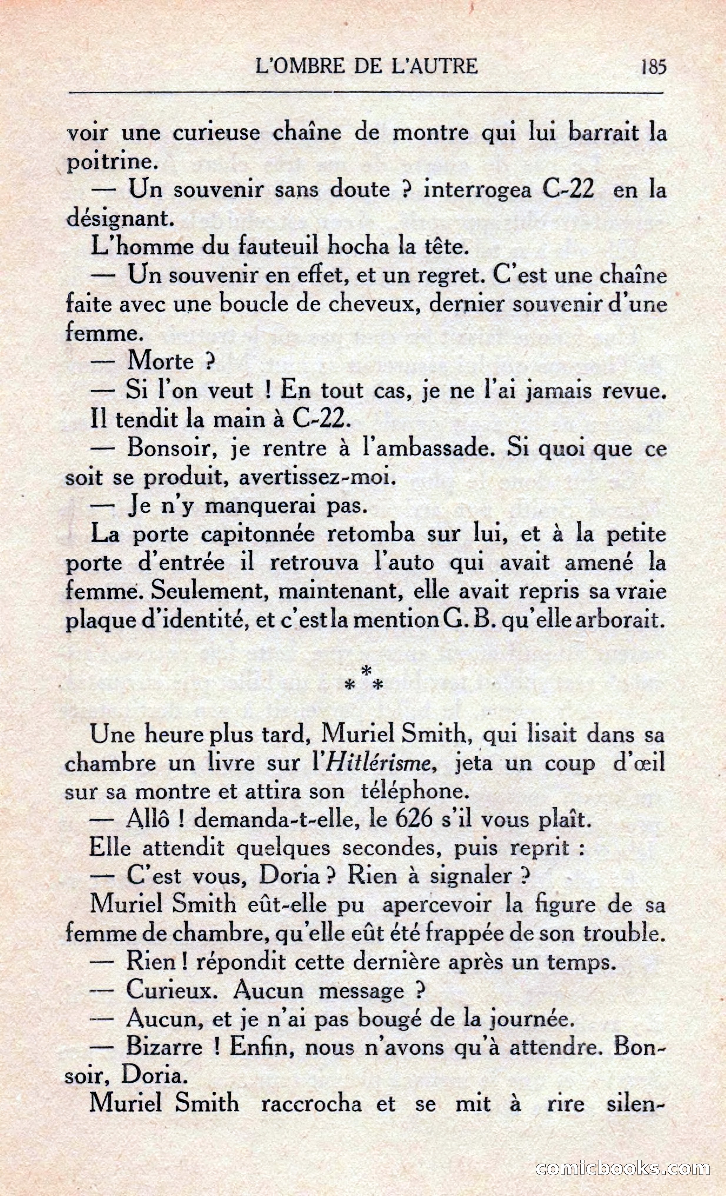 L'Ombre De L'autre — page 191 of 293