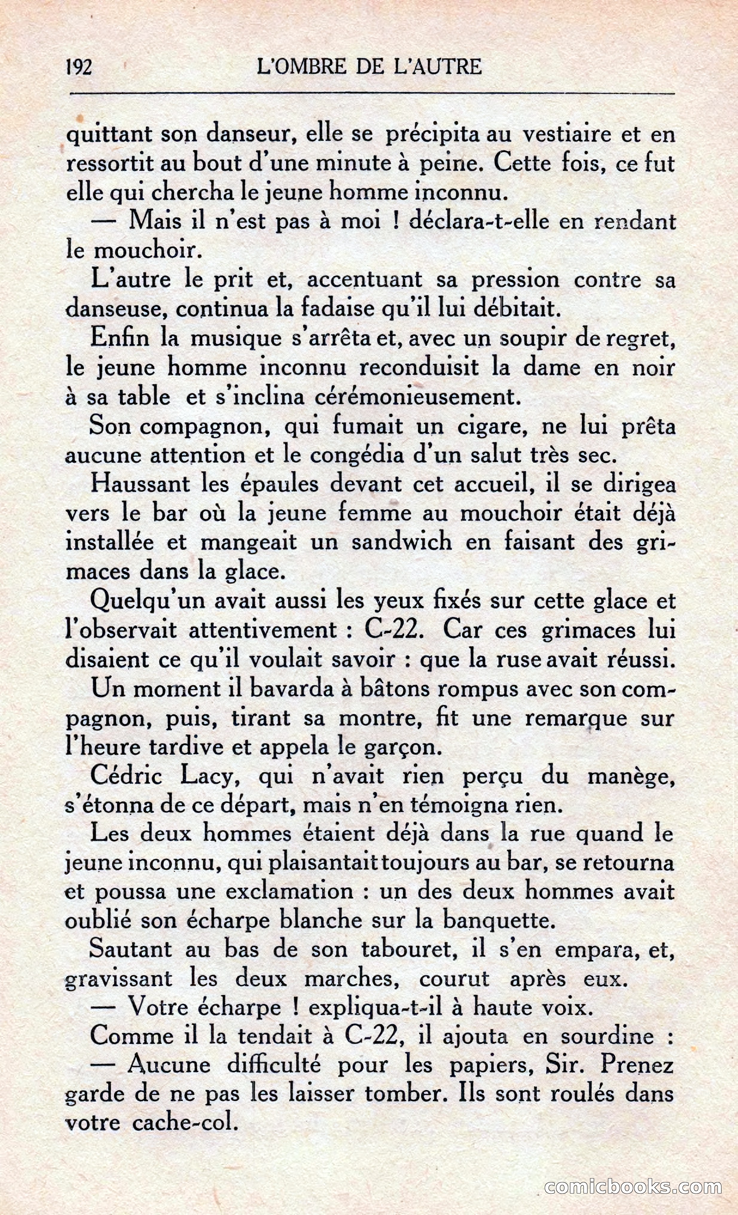 L'Ombre De L'autre — page 198 of 293