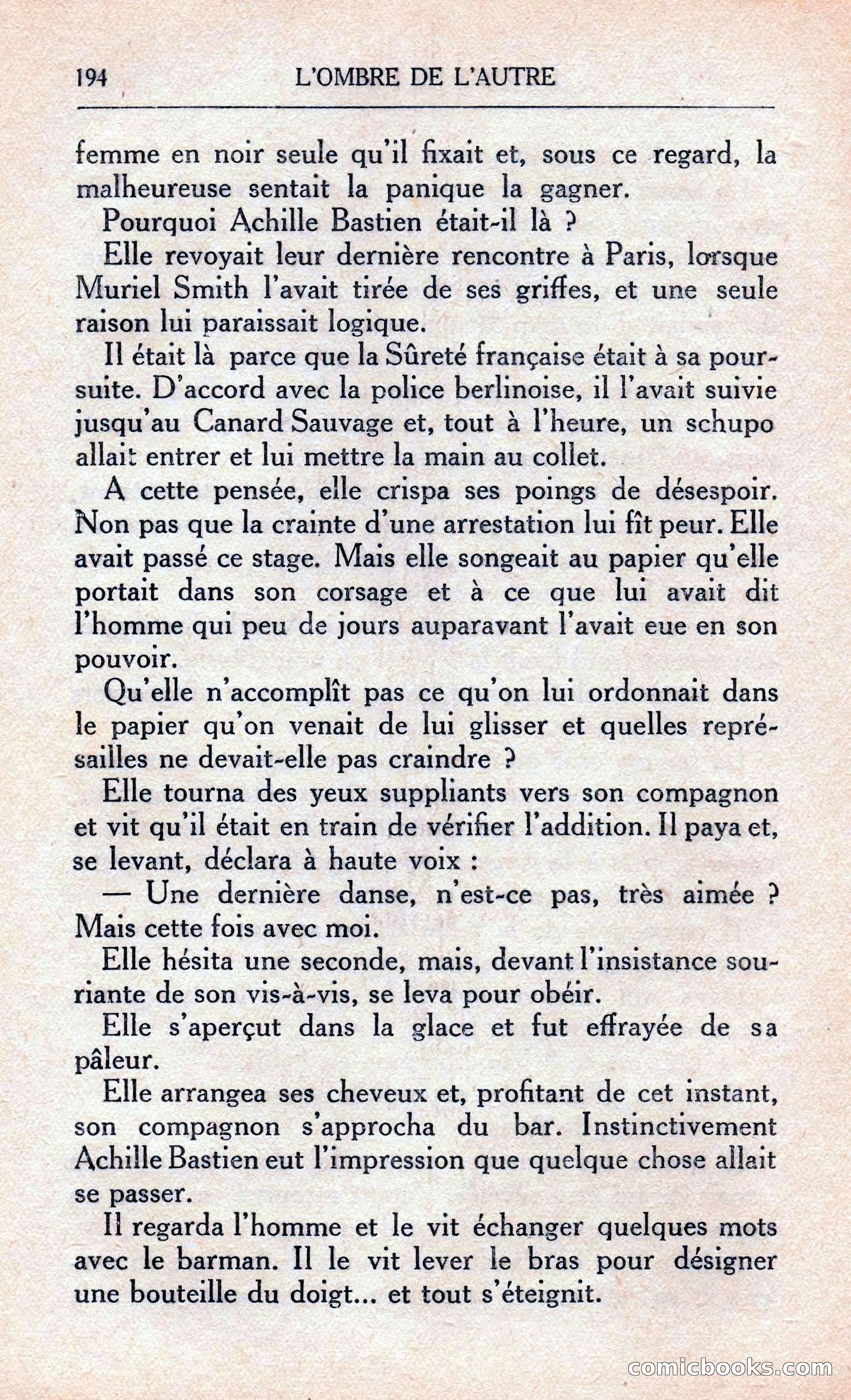 L'Ombre De L'autre — page 200 of 293