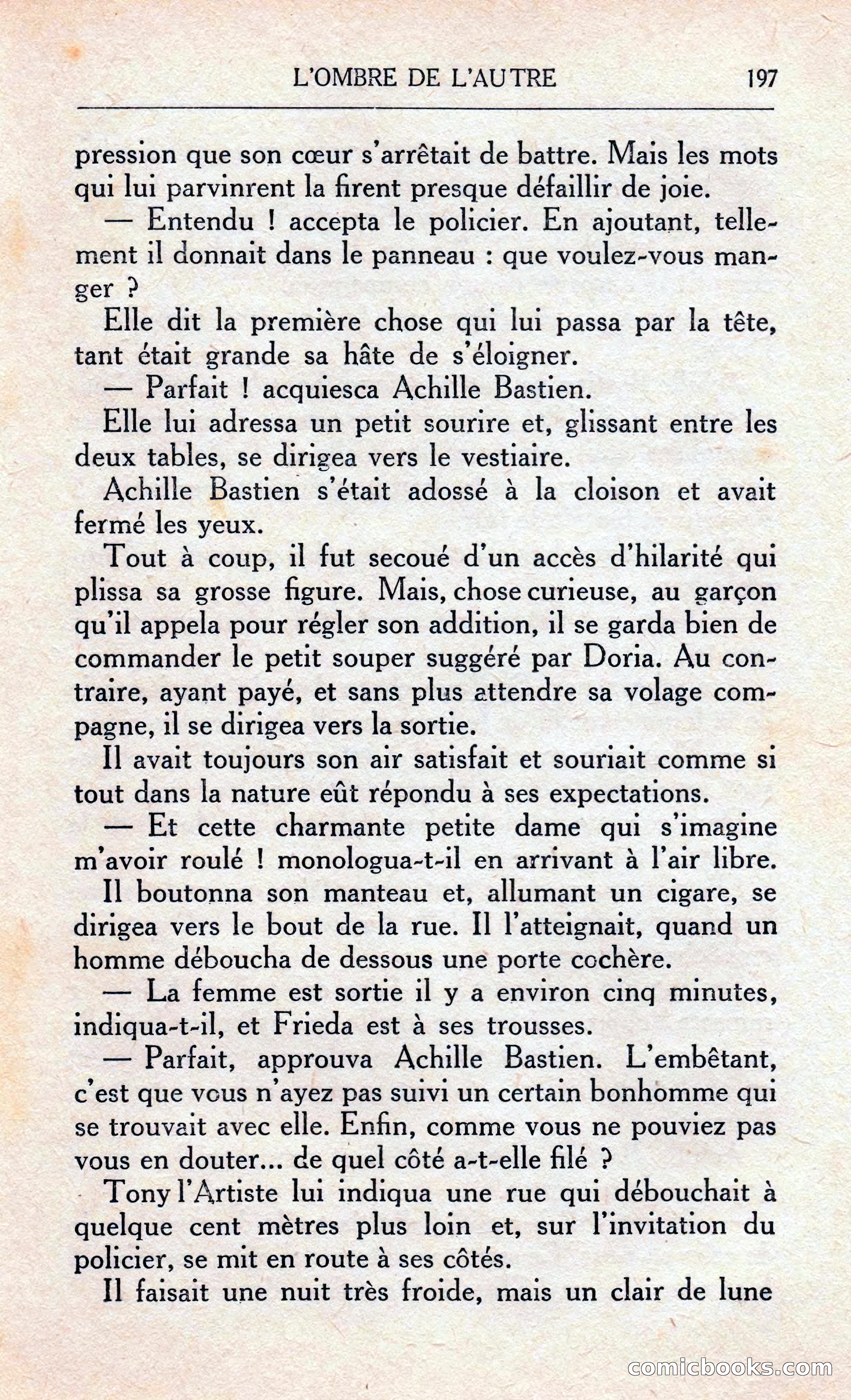 L'Ombre De L'autre — page 203 of 293