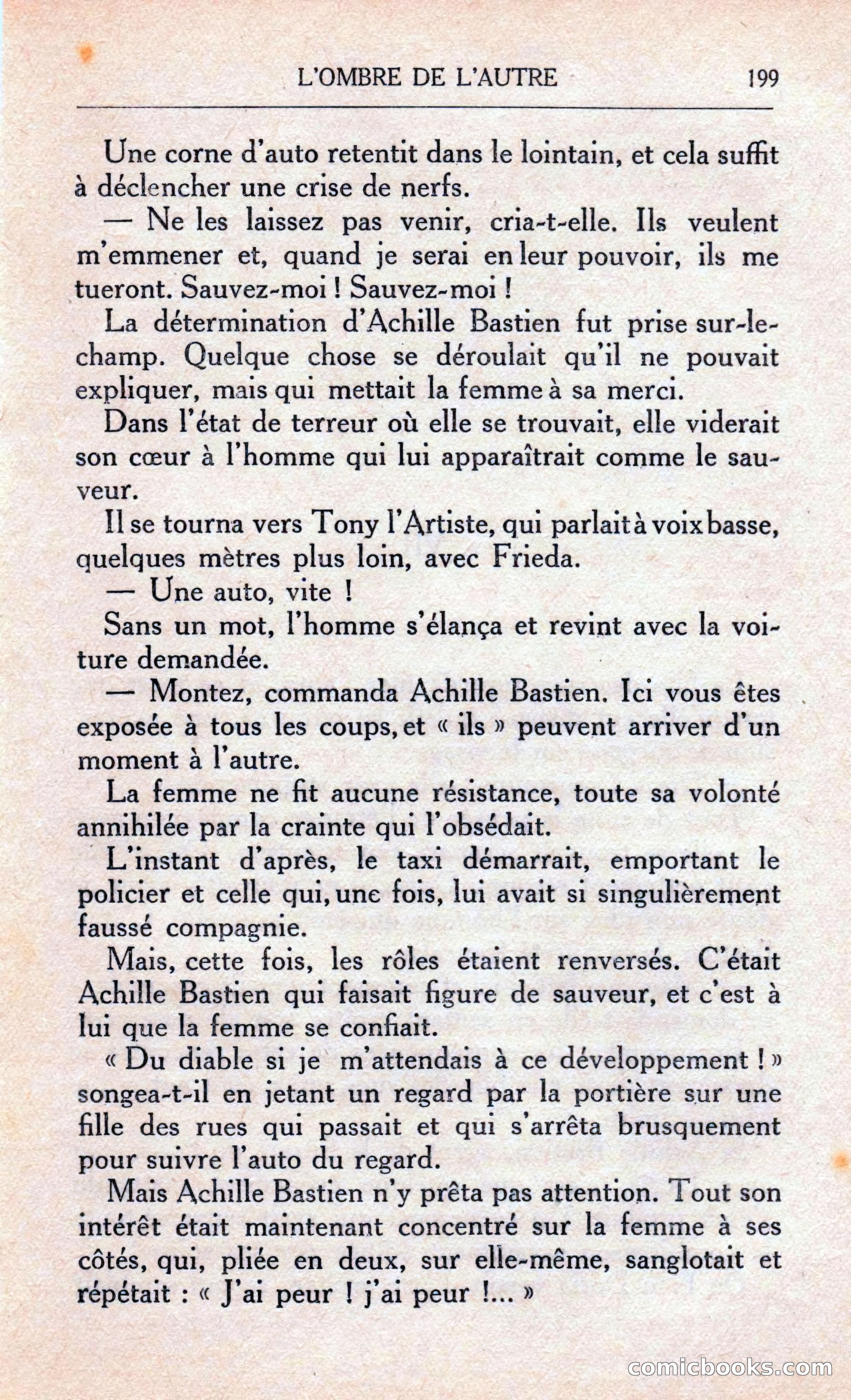 L'Ombre De L'autre — page 205 of 293