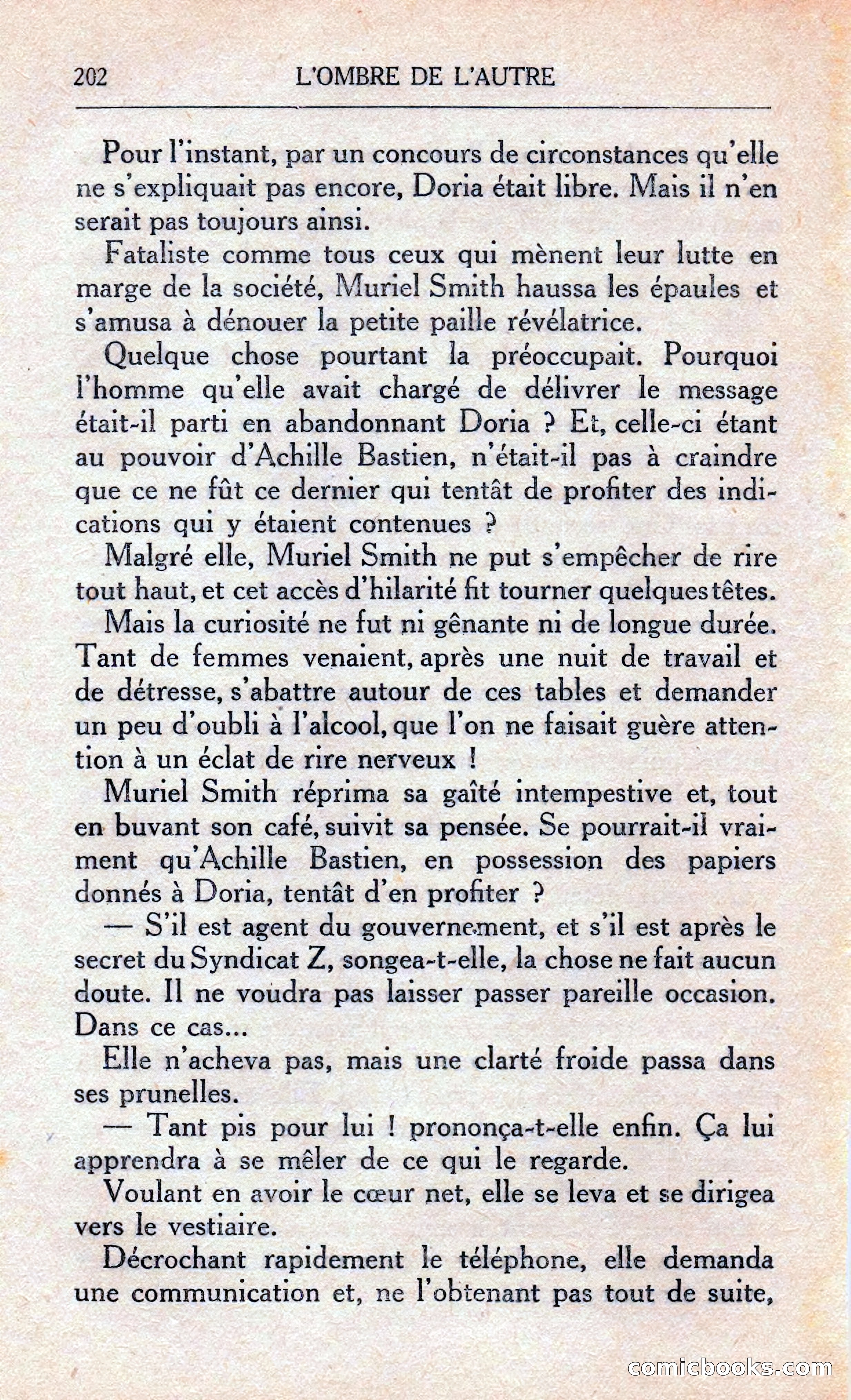 L'Ombre De L'autre — page 208 of 293