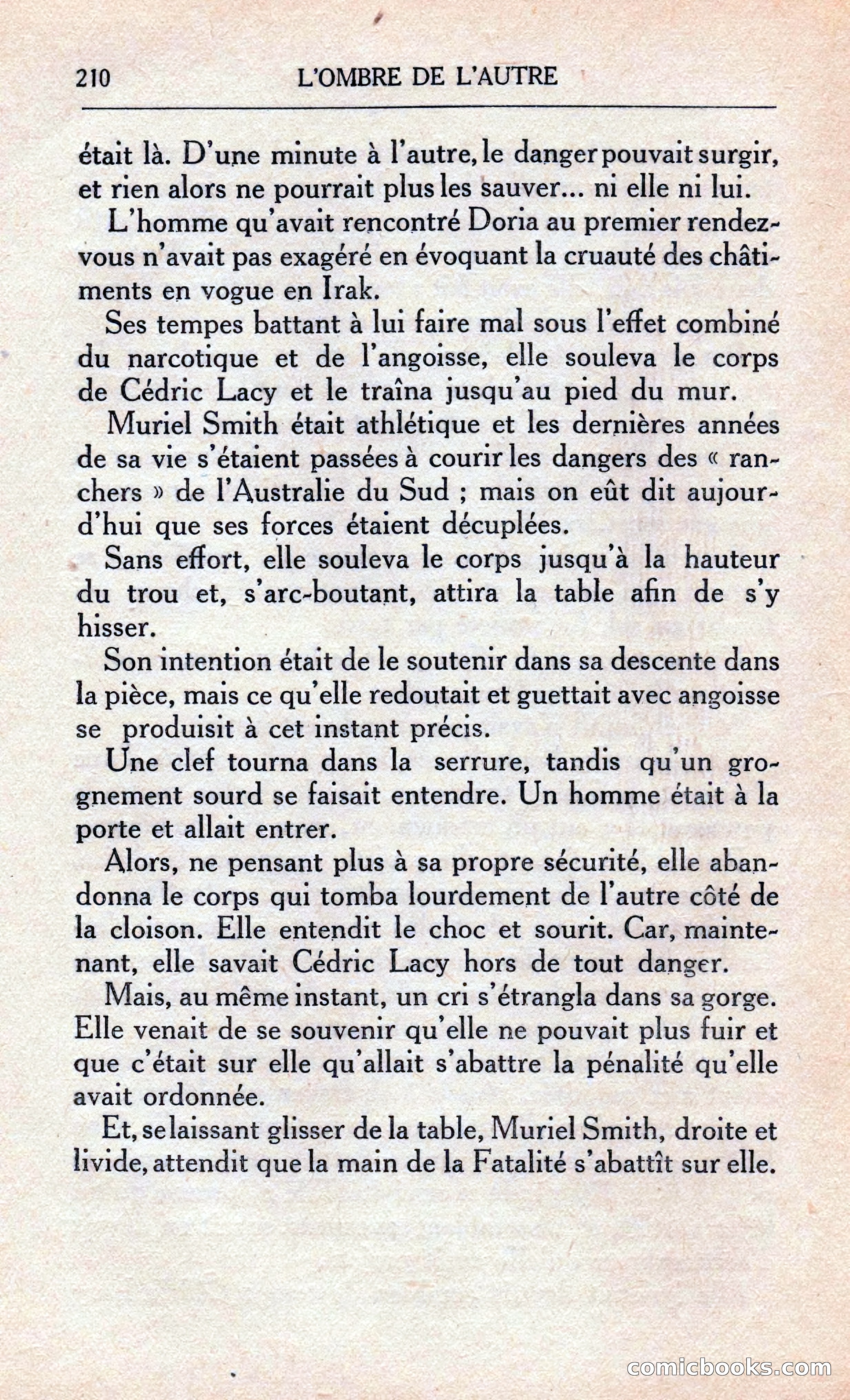L'Ombre De L'autre — page 216 of 293