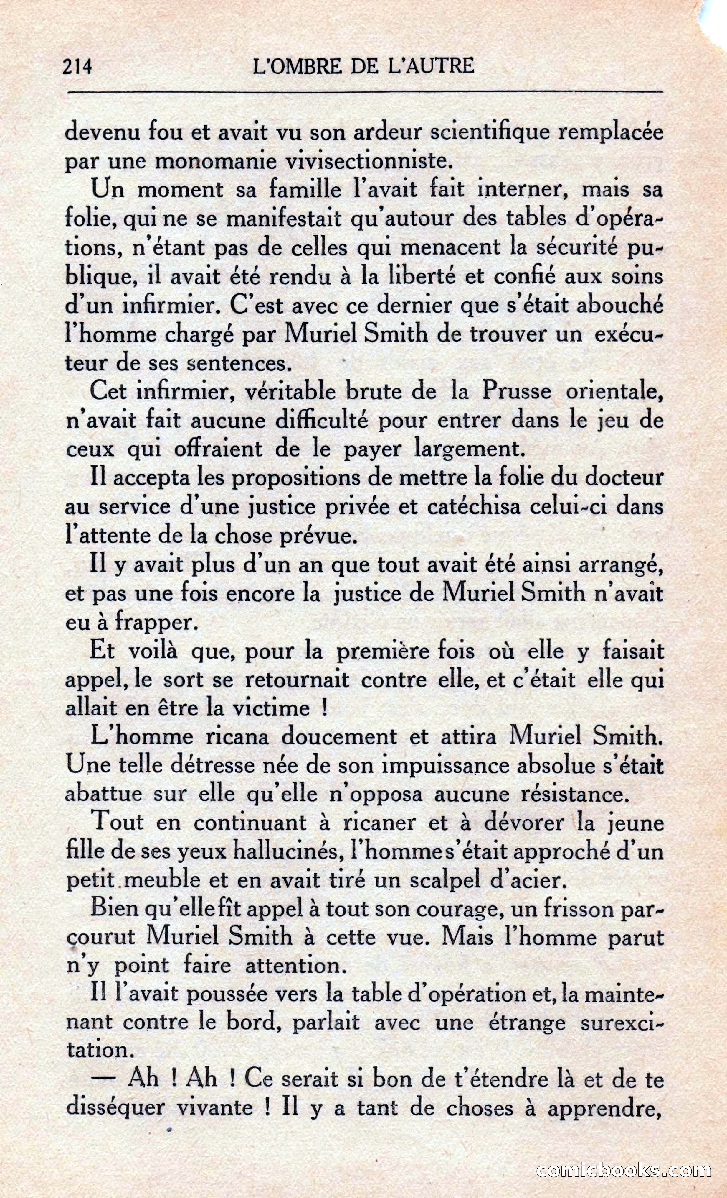 L'Ombre De L'autre — page 220 of 293