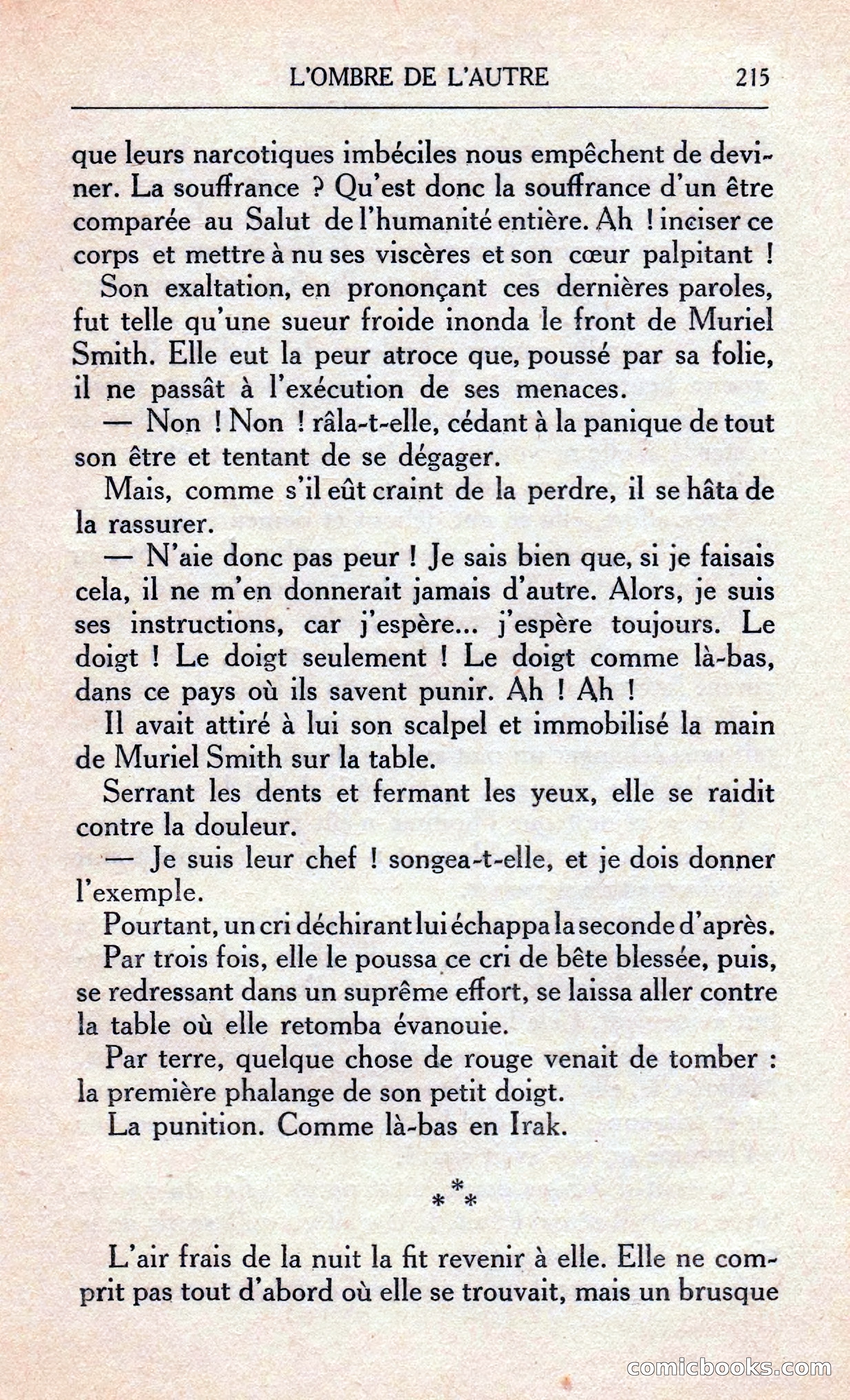 L'Ombre De L'autre — page 221 of 293