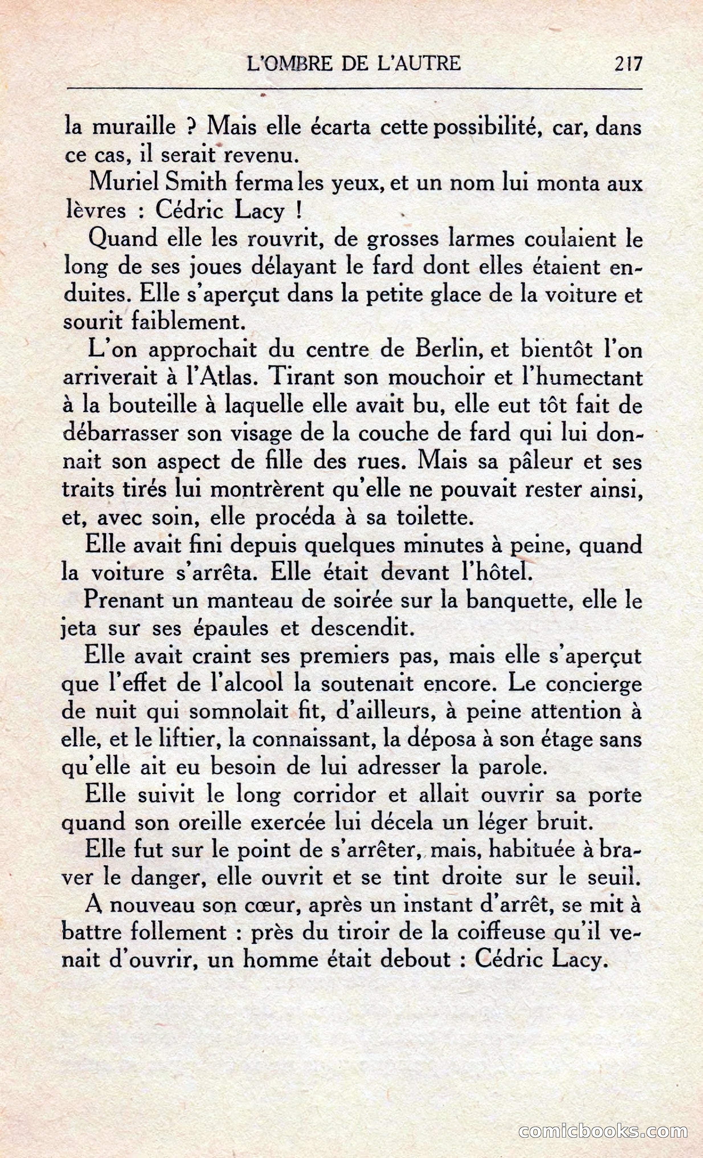 L'Ombre De L'autre — page 223 of 293