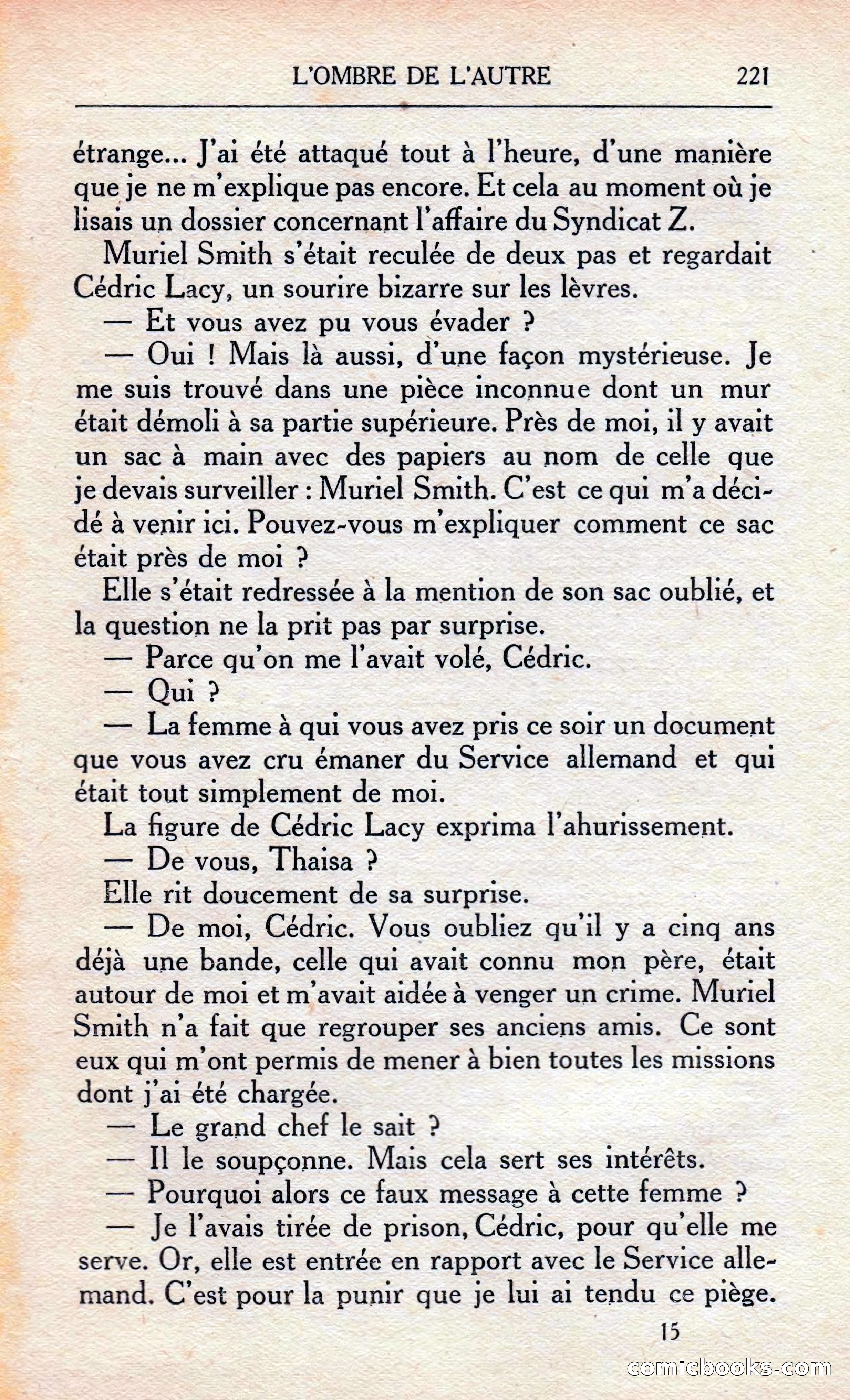 L'Ombre De L'autre — page 227 of 293