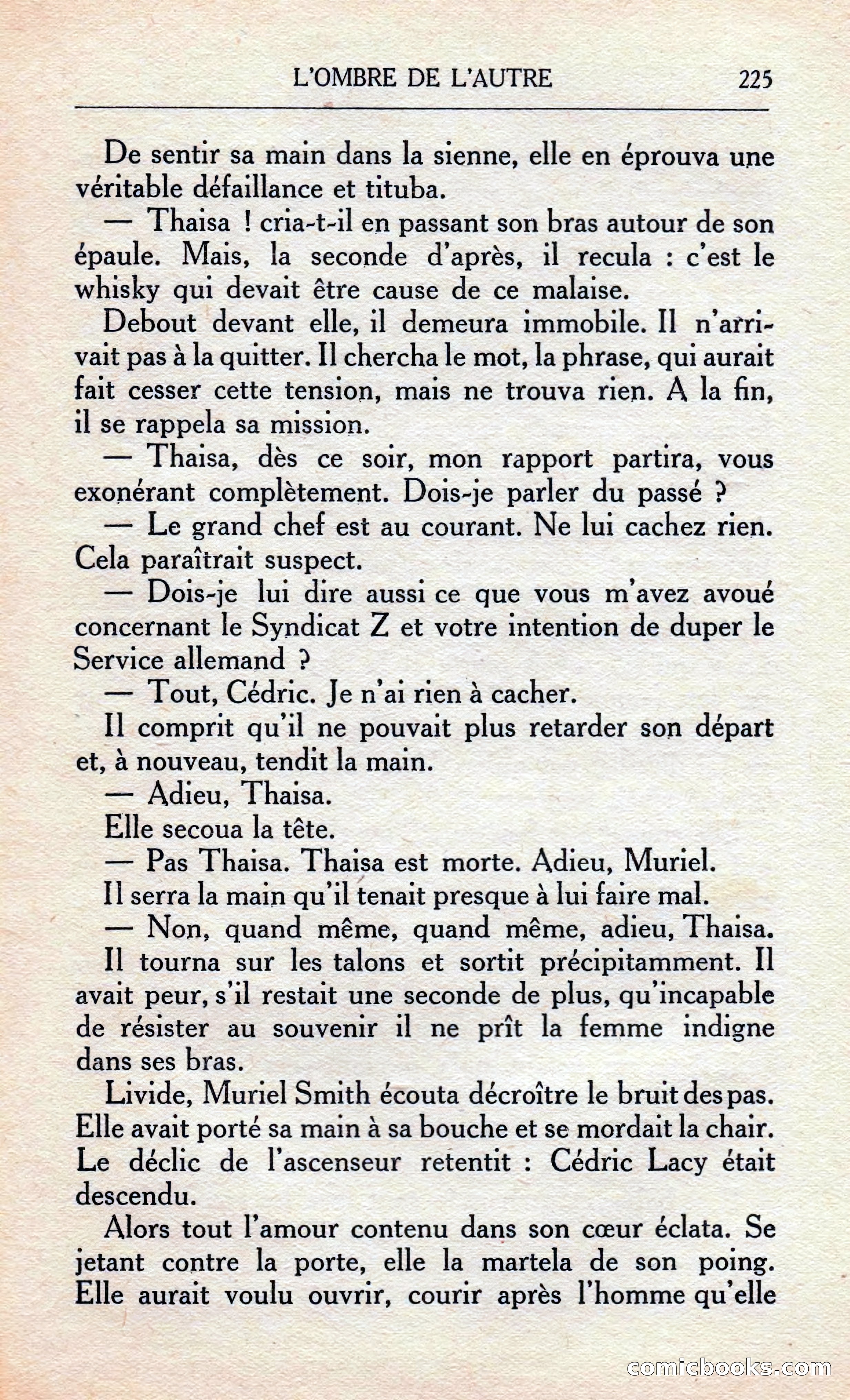 L'Ombre De L'autre — page 231 of 293