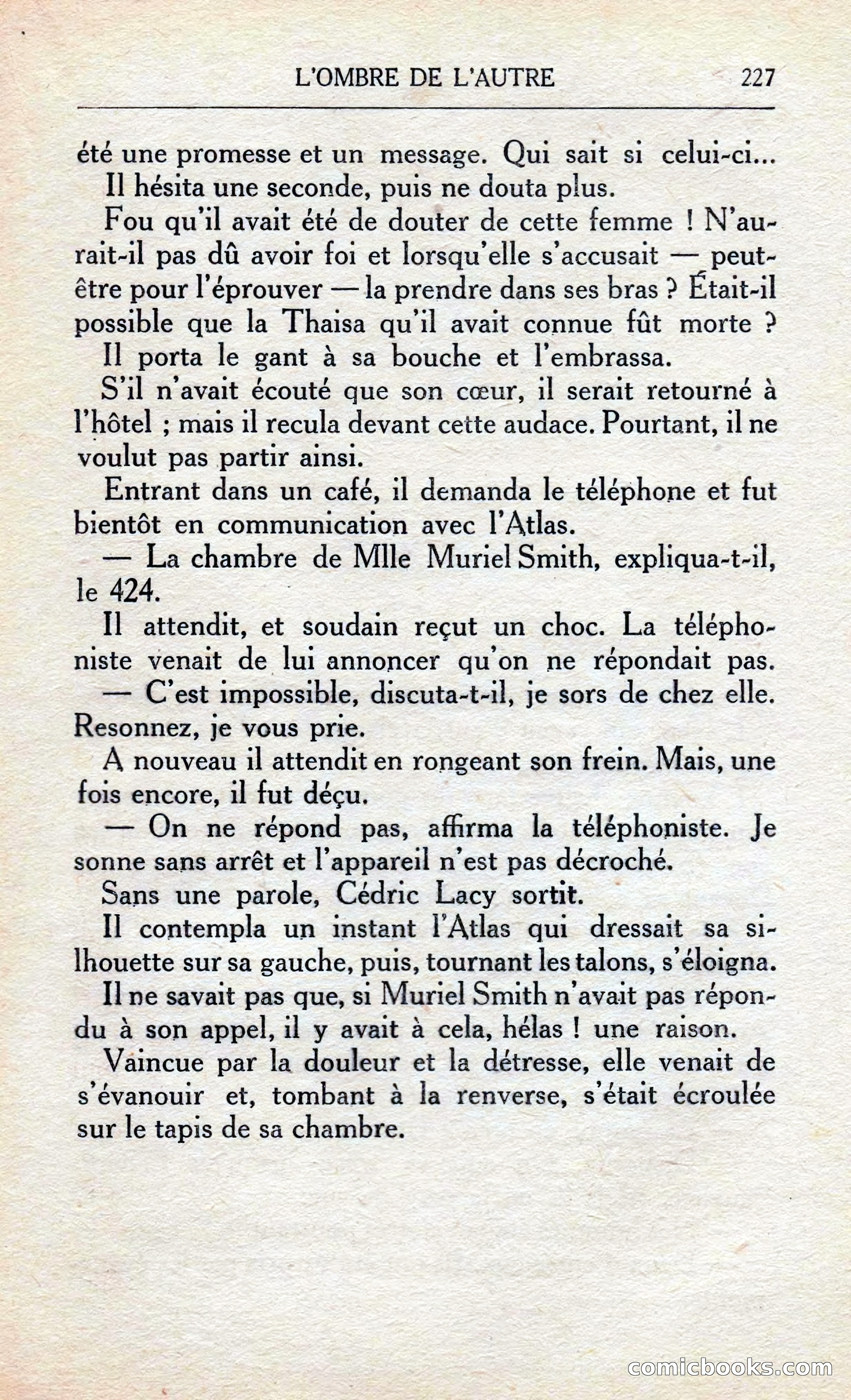 L'Ombre De L'autre — page 233 of 293