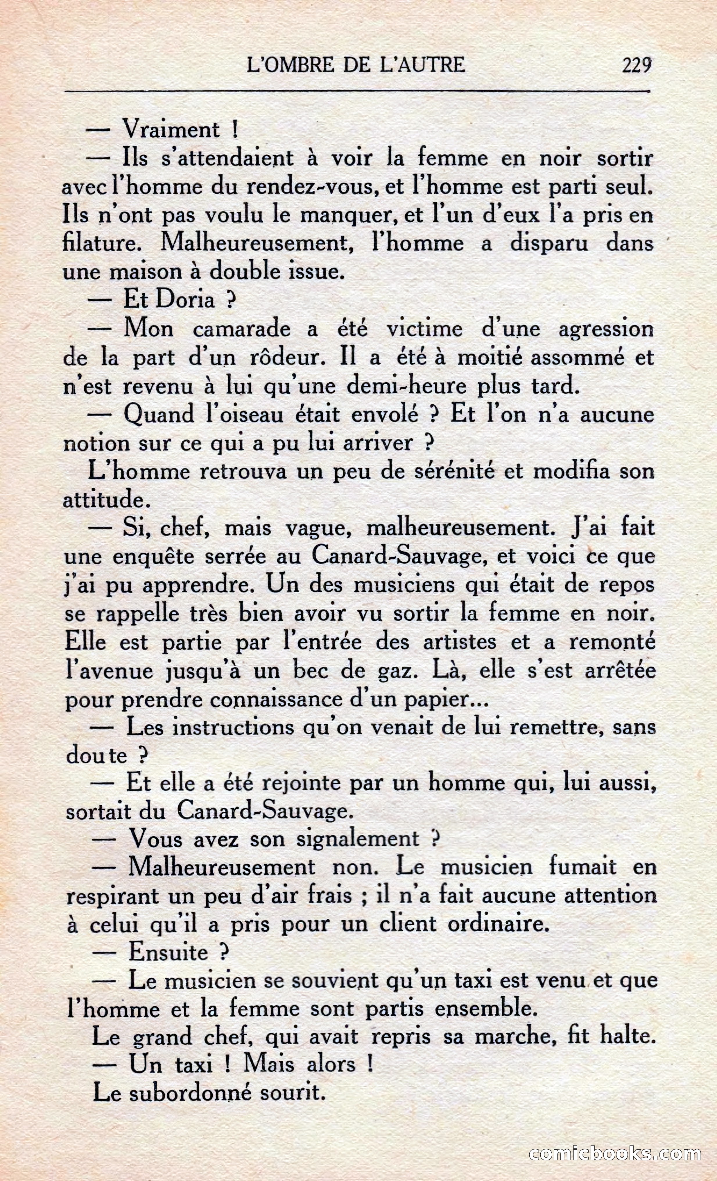 L'Ombre De L'autre — page 235 of 293