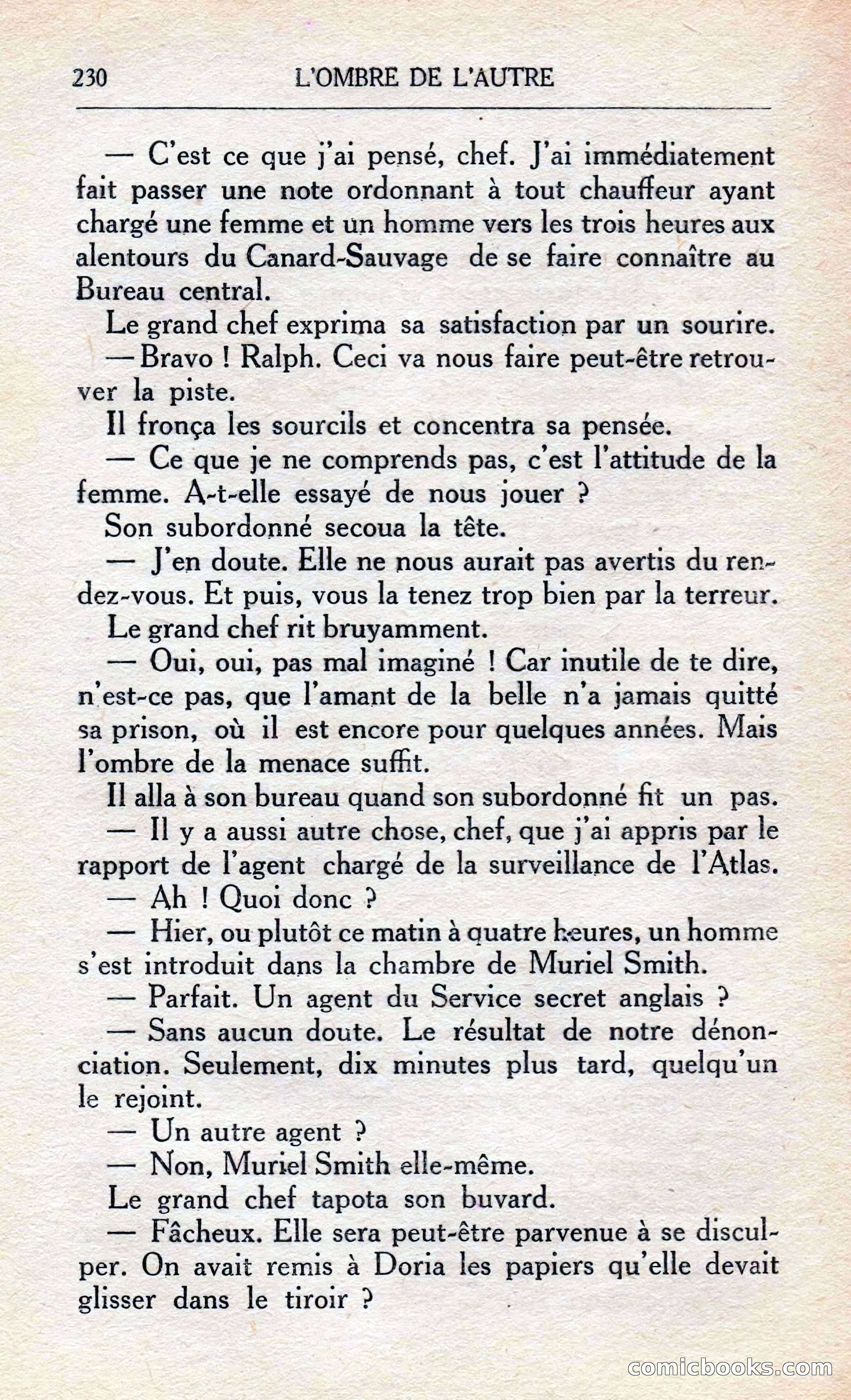 L'Ombre De L'autre — page 236 of 293
