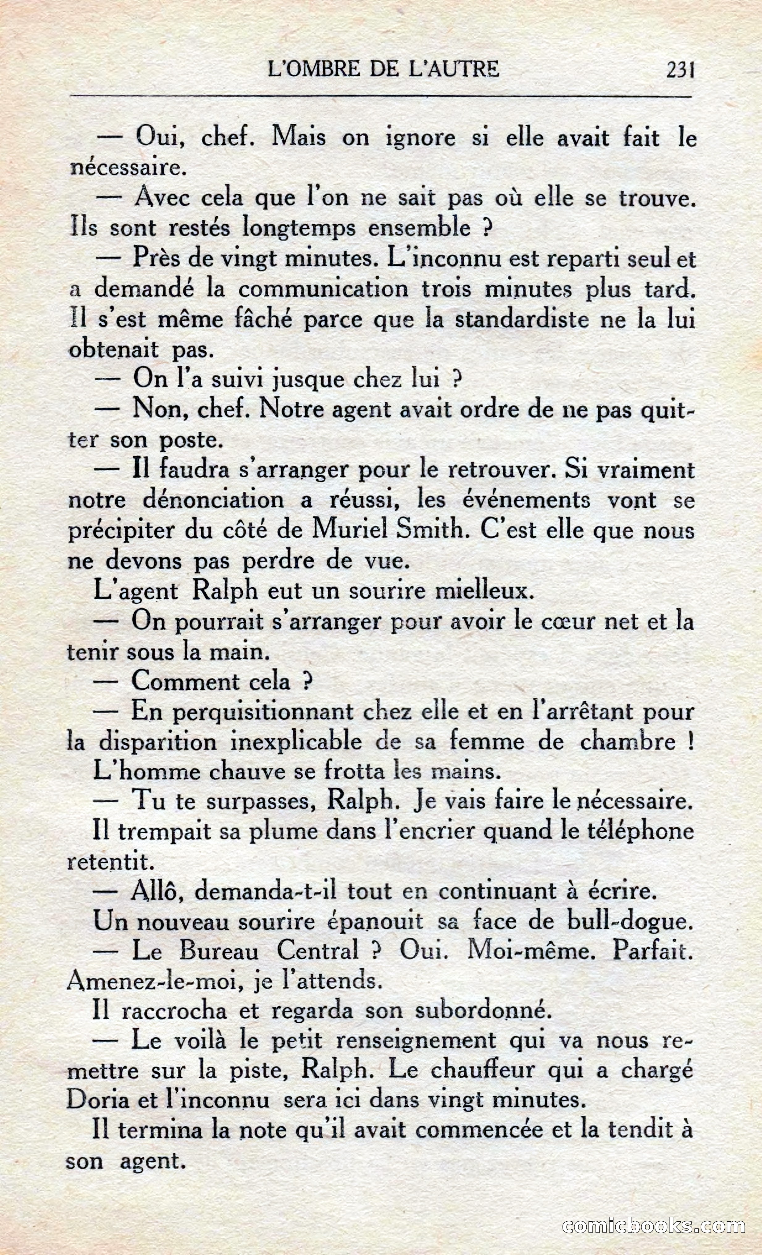 L'Ombre De L'autre — page 237 of 293