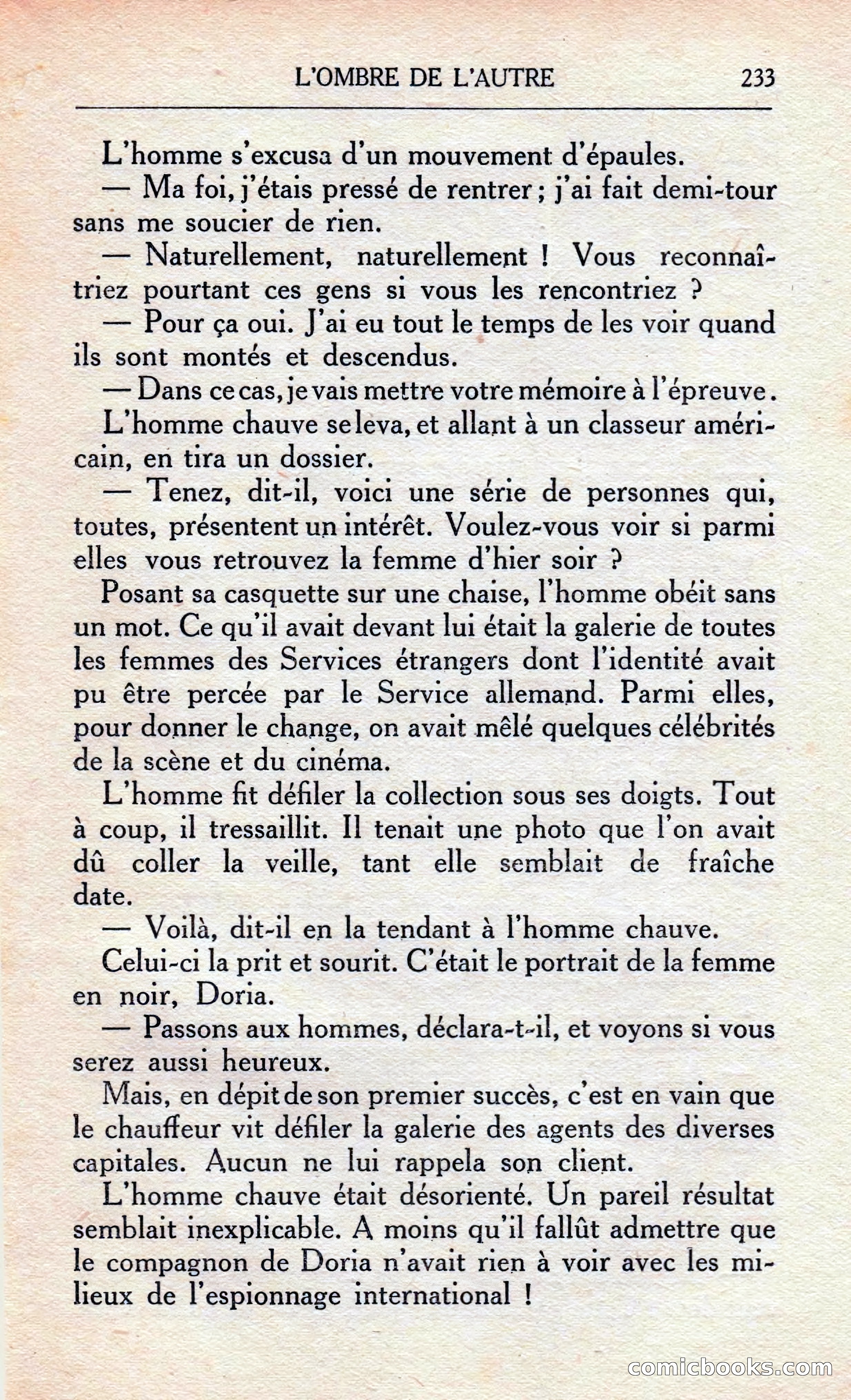 L'Ombre De L'autre — page 239 of 293