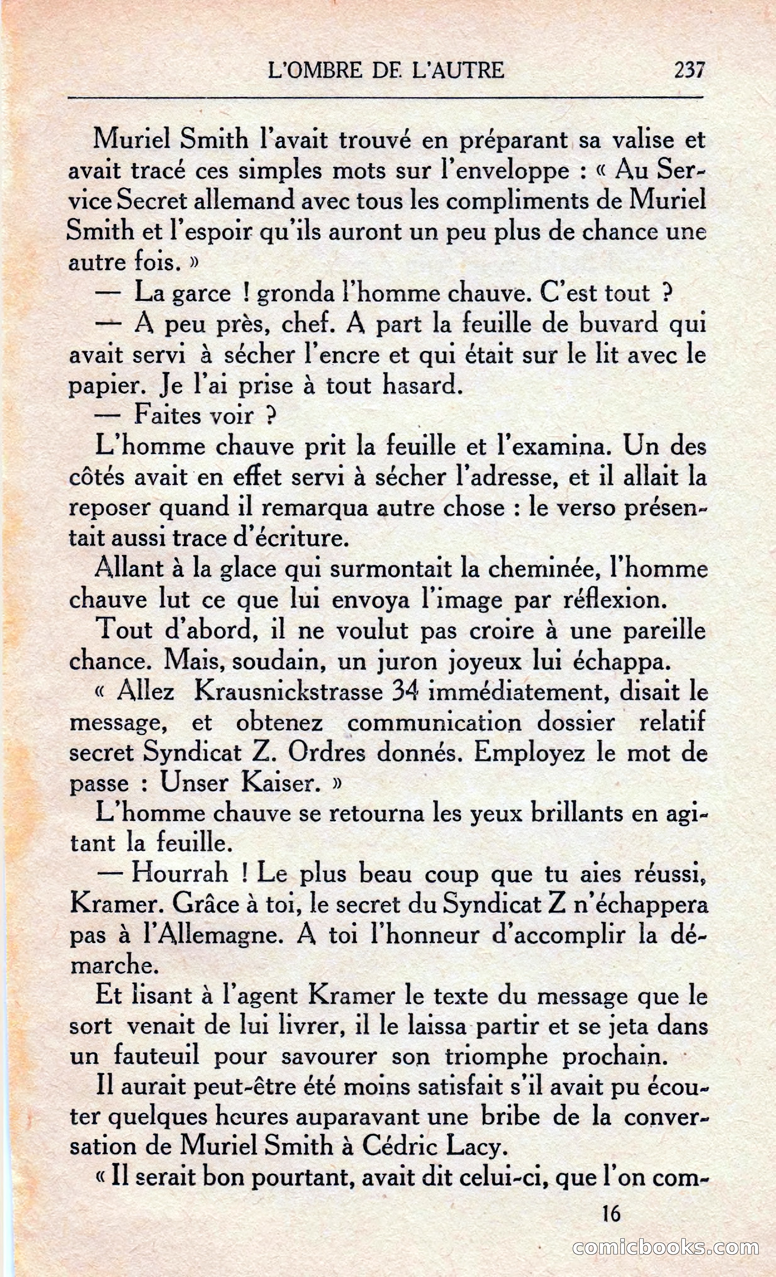L'Ombre De L'autre — page 243 of 293