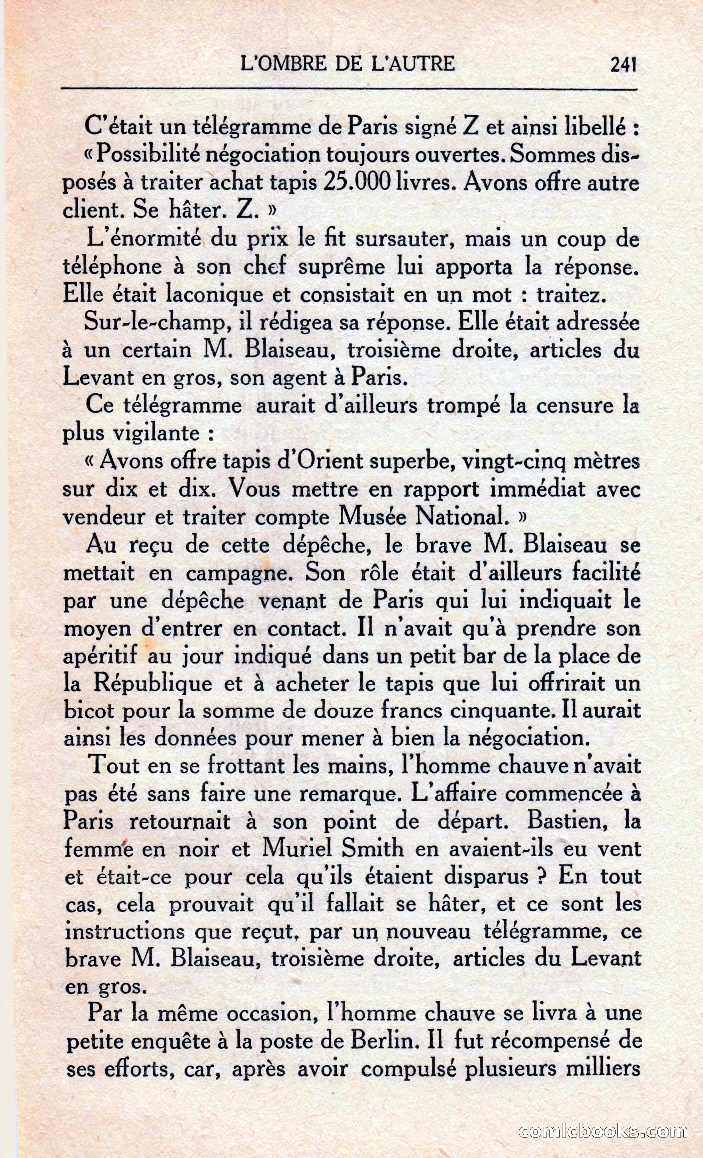 L'Ombre De L'autre — page 247 of 293