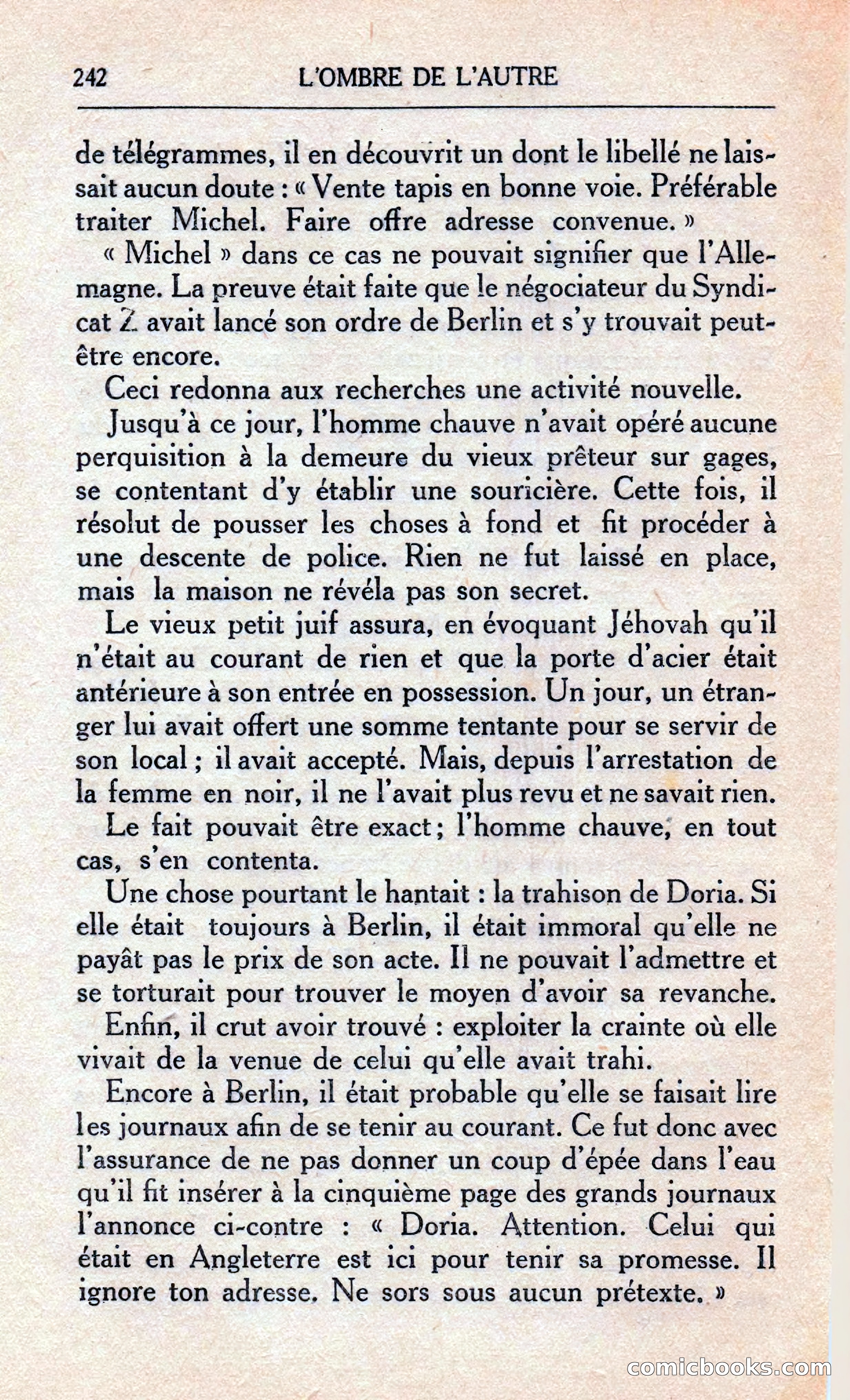 L'Ombre De L'autre — page 248 of 293