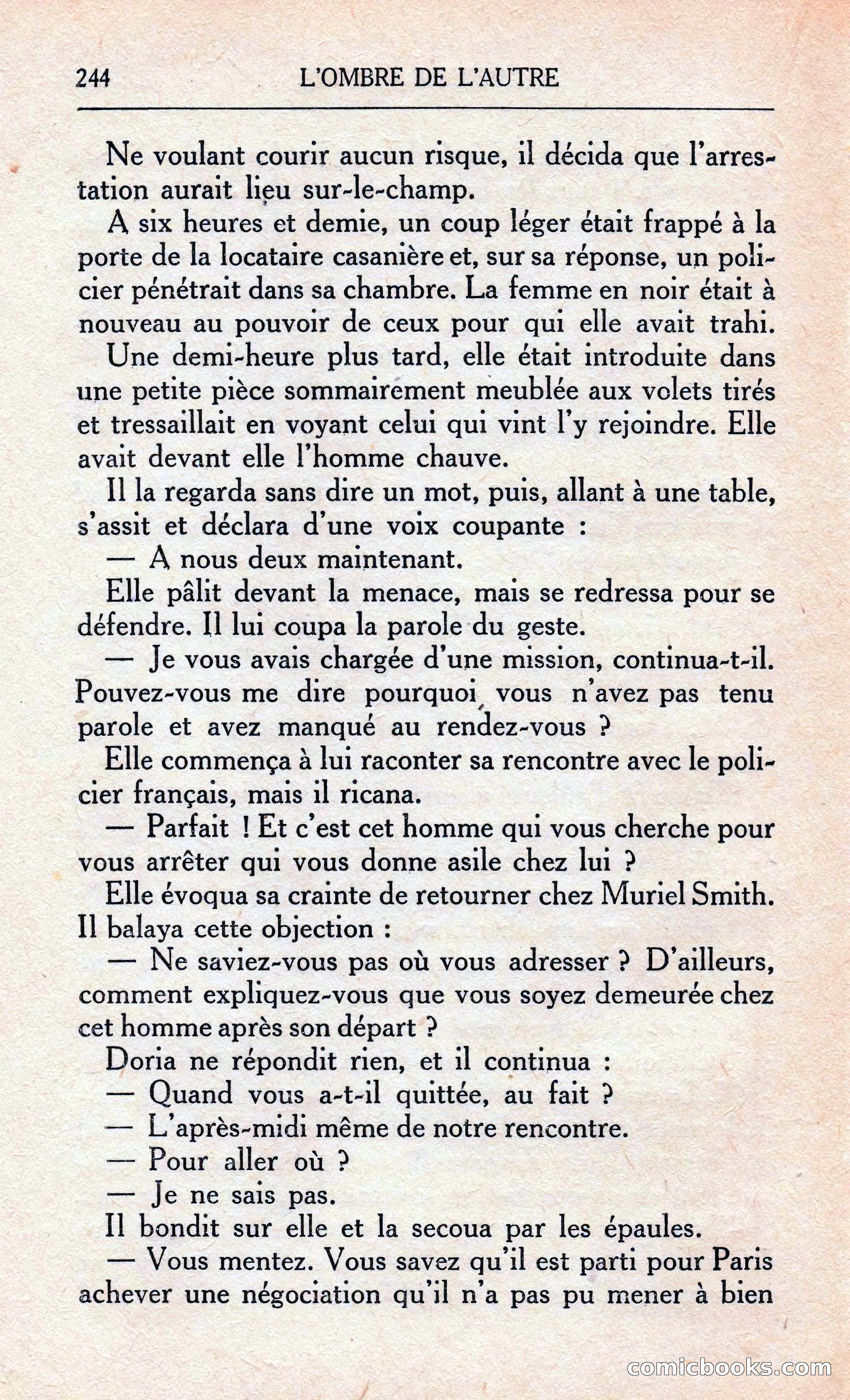 L'Ombre De L'autre — page 250 of 293