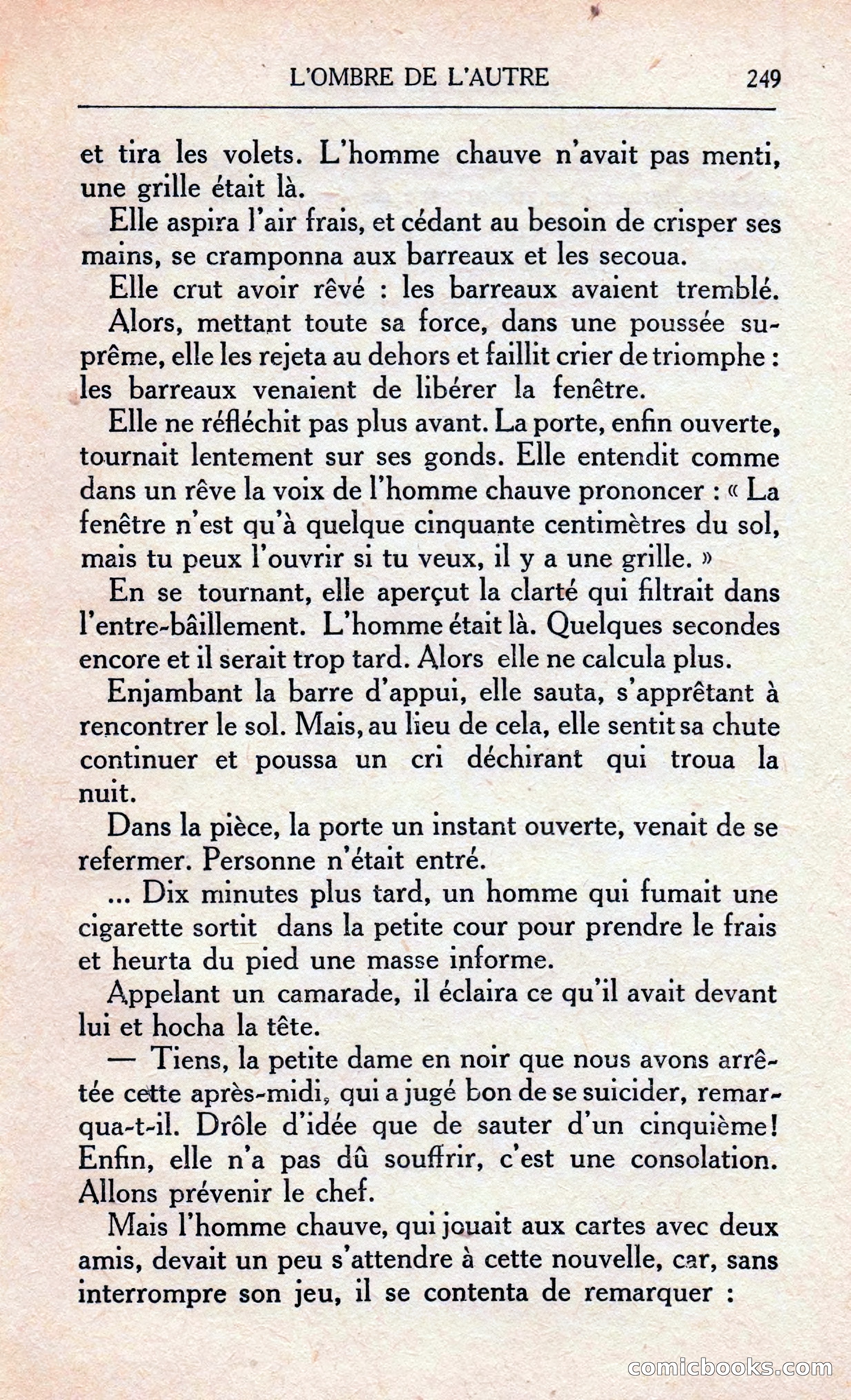 L'Ombre De L'autre — page 255 of 293
