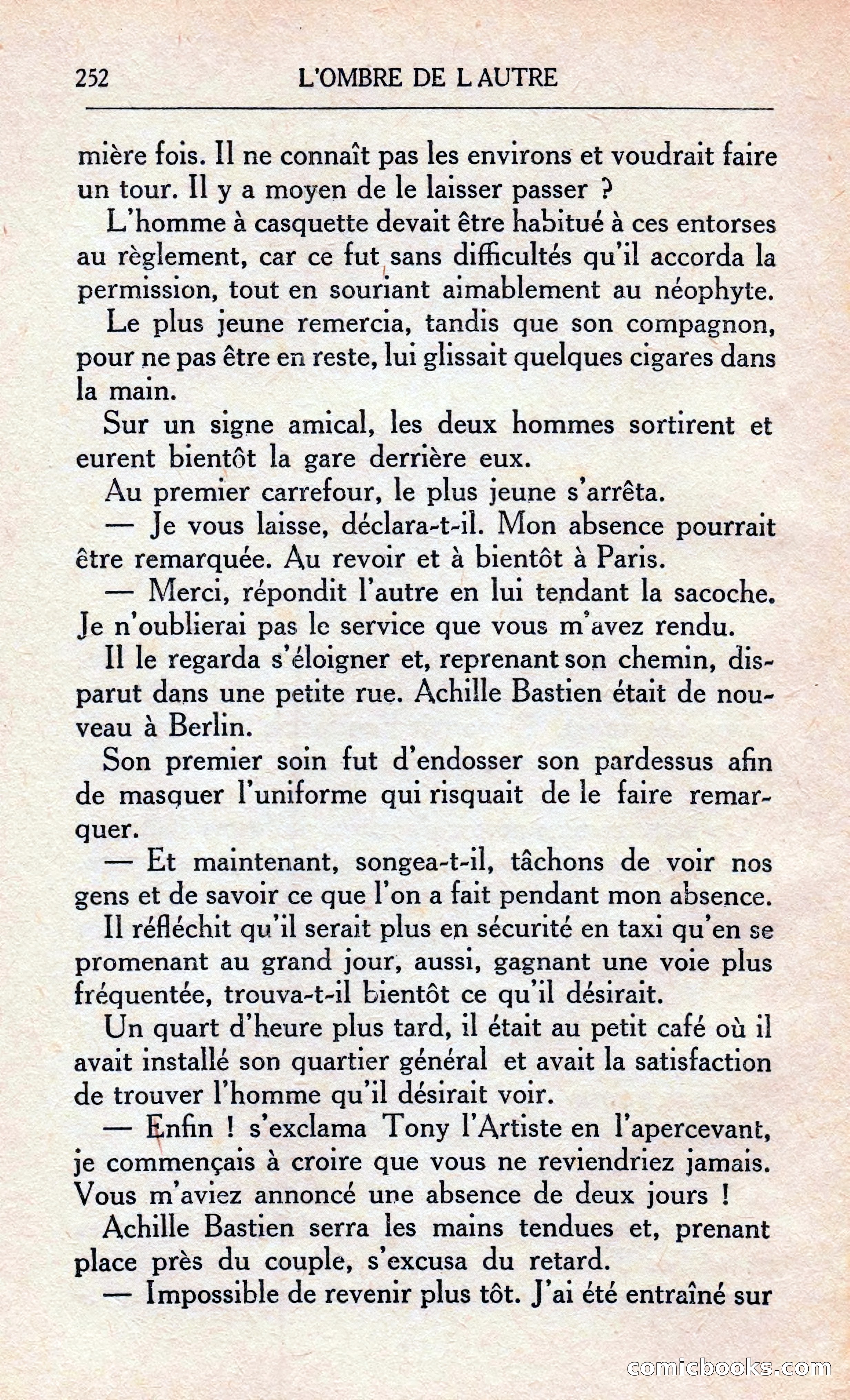 L'Ombre De L'autre — page 258 of 293