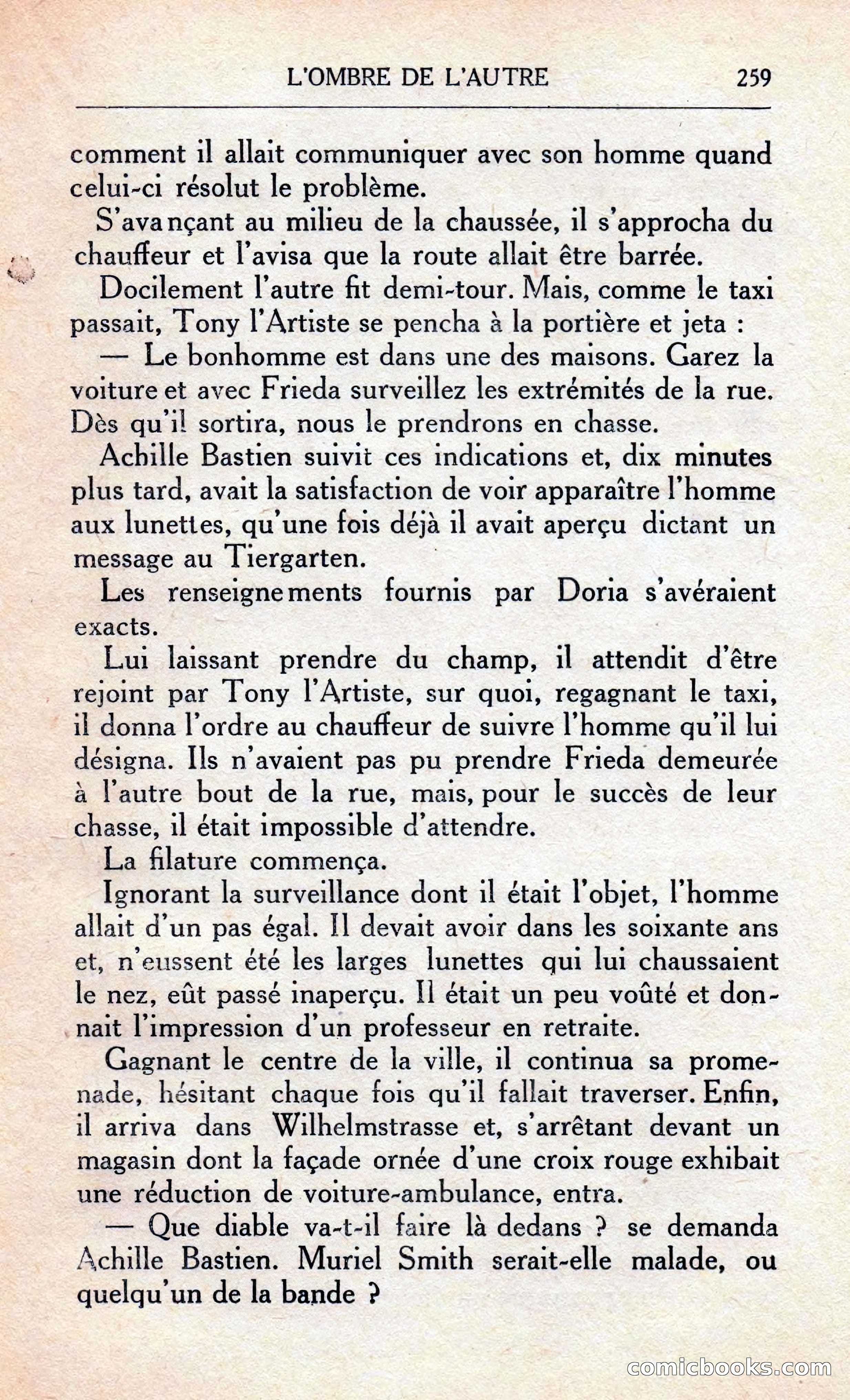 L'Ombre De L'autre — page 265 of 293