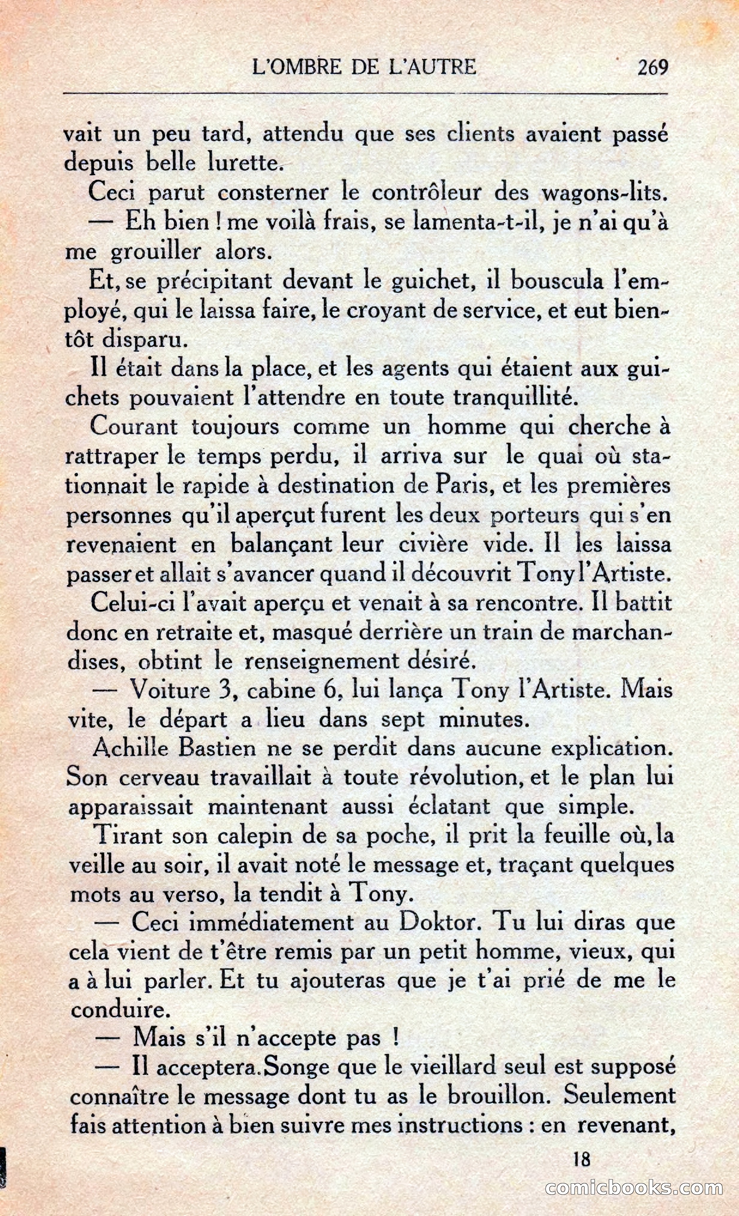 L'Ombre De L'autre — page 275 of 293