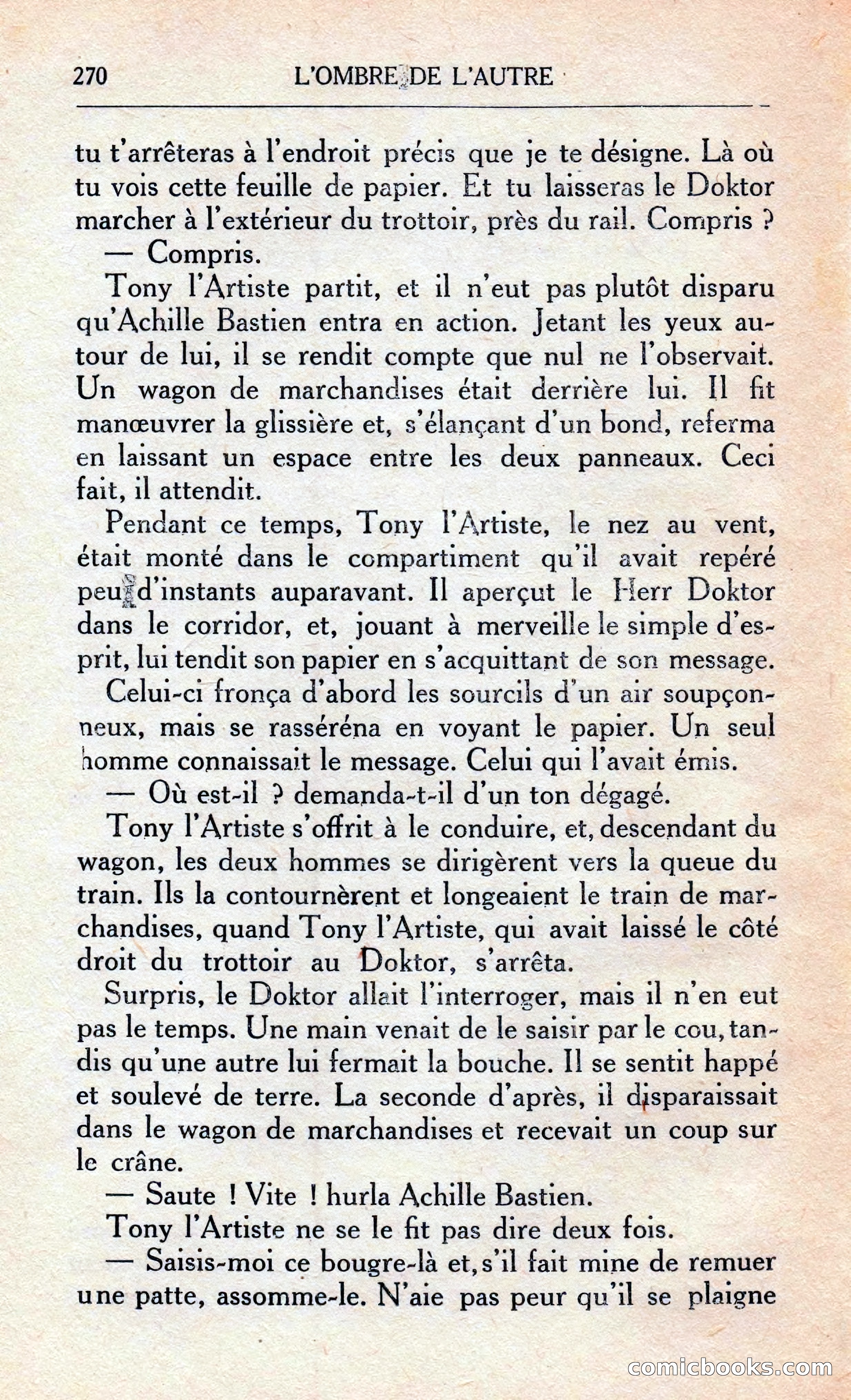 L'Ombre De L'autre — page 276 of 293