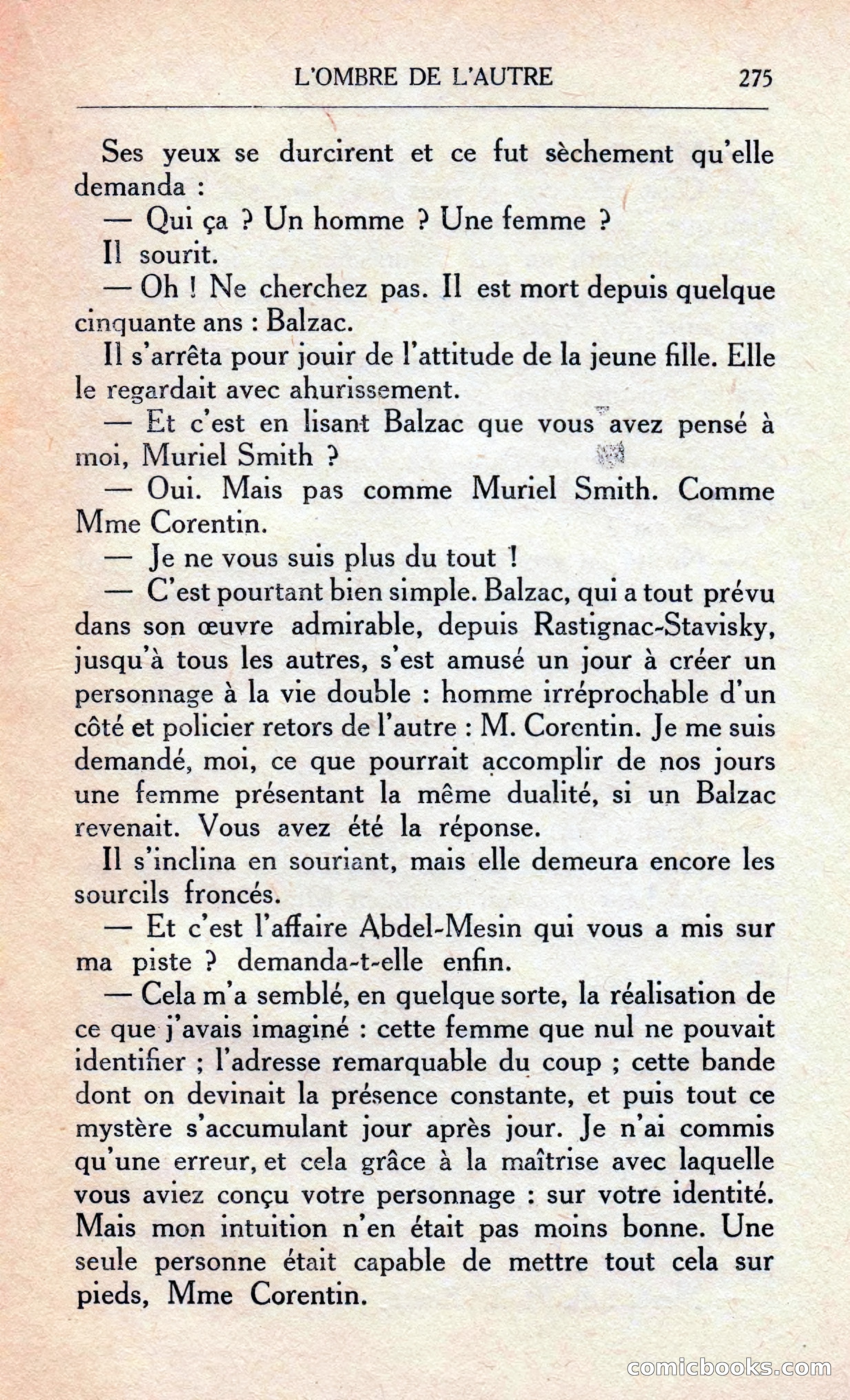 L'Ombre De L'autre — page 281 of 293