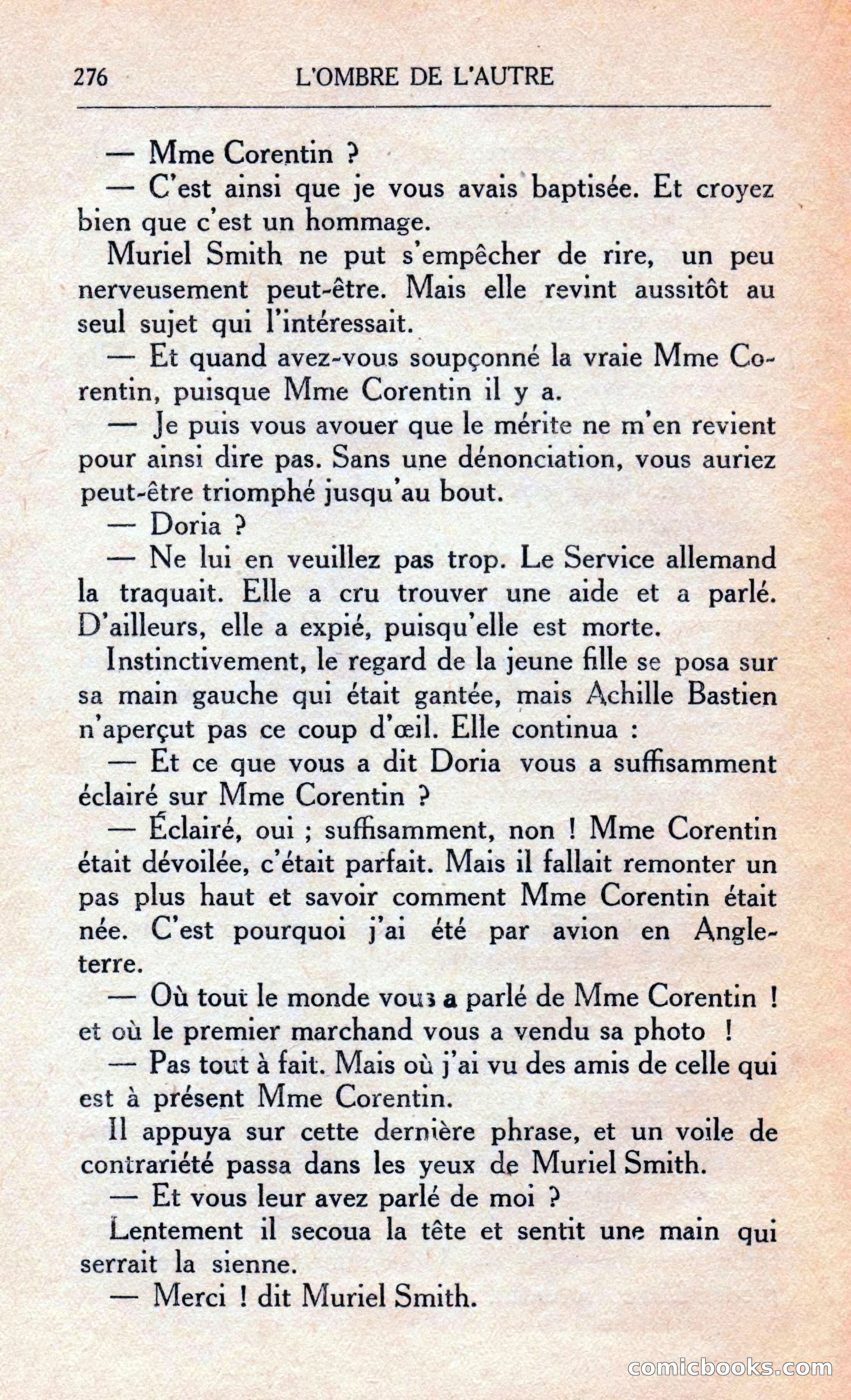 L'Ombre De L'autre — page 282 of 293