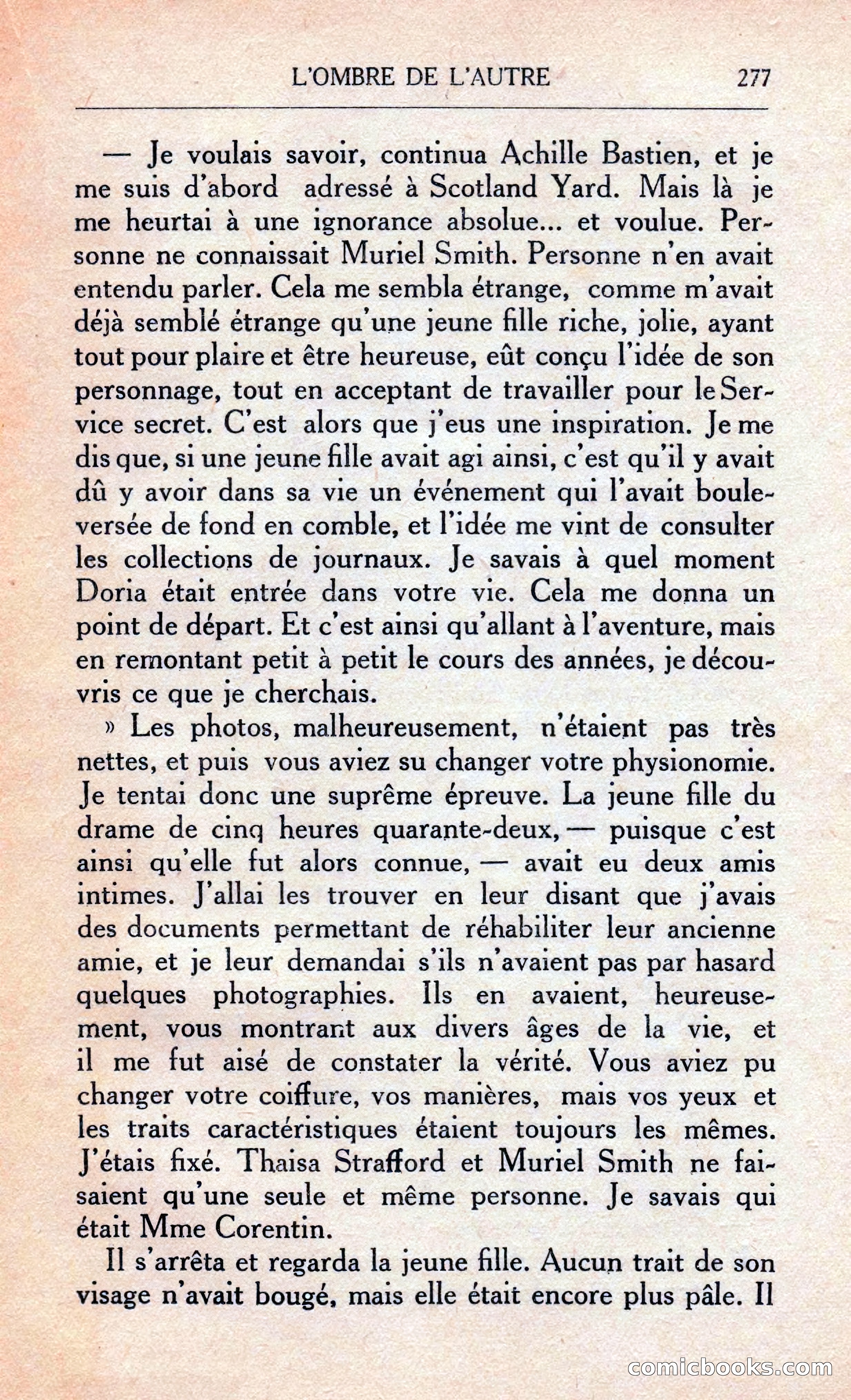 L'Ombre De L'autre — page 283 of 293