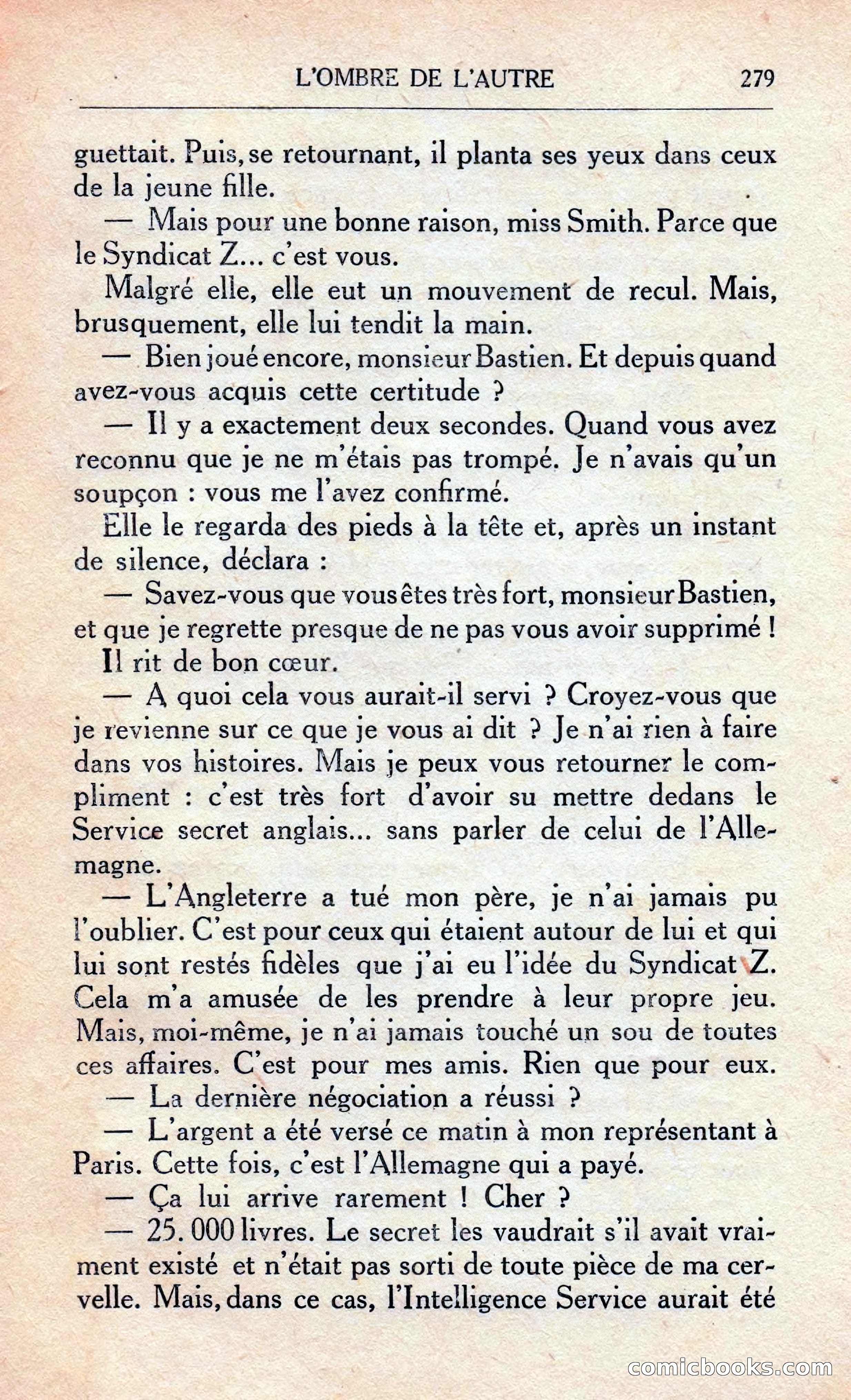 L'Ombre De L'autre — page 285 of 293