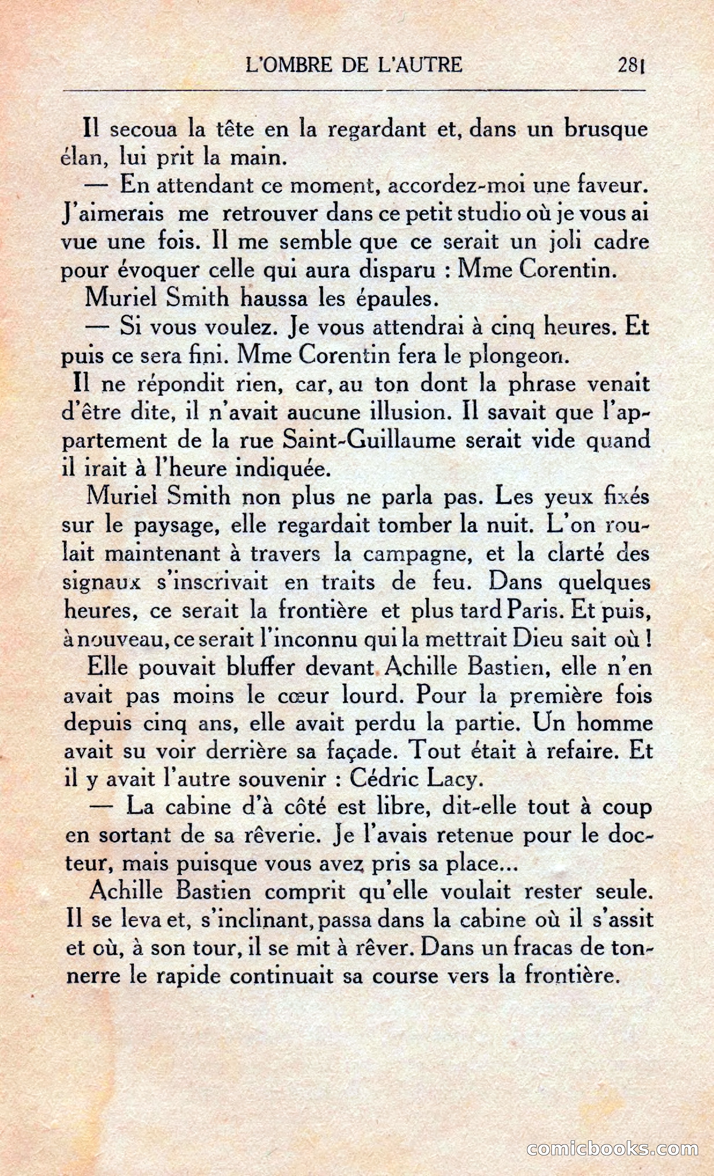 L'Ombre De L'autre — page 287 of 293