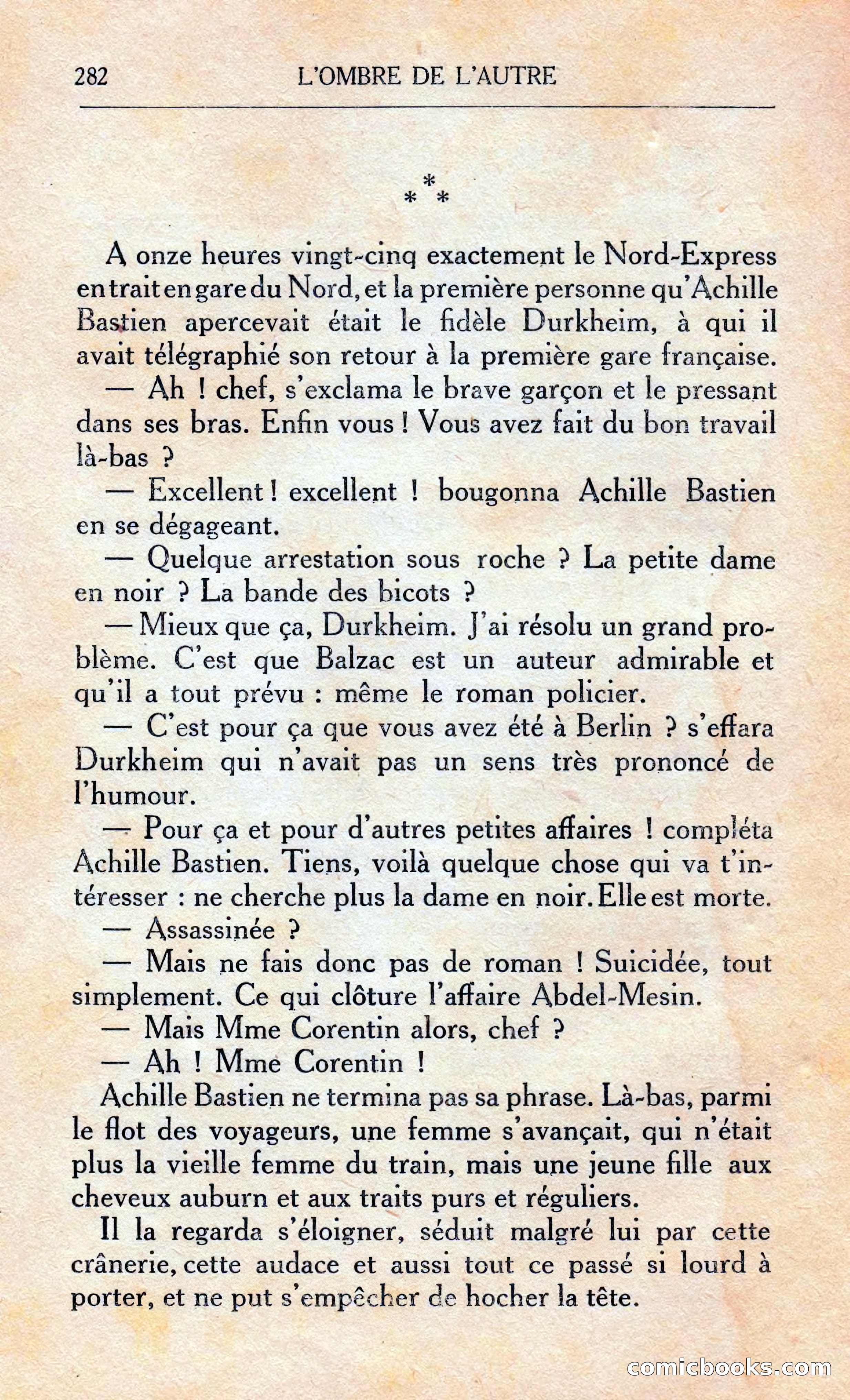 L'Ombre De L'autre — page 288 of 293