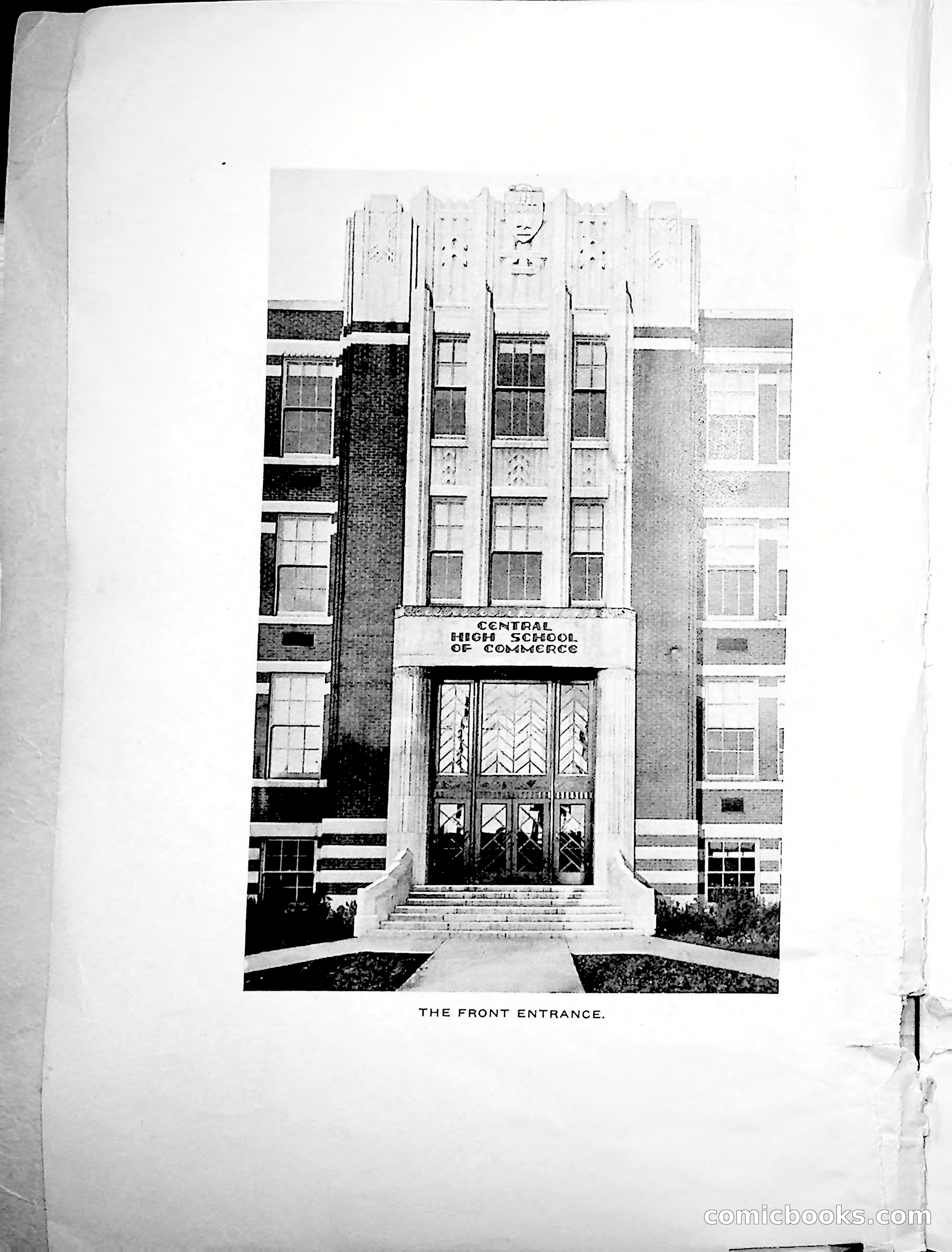 Central High School of Commerce Argosy, 1937 — page 4 of 400