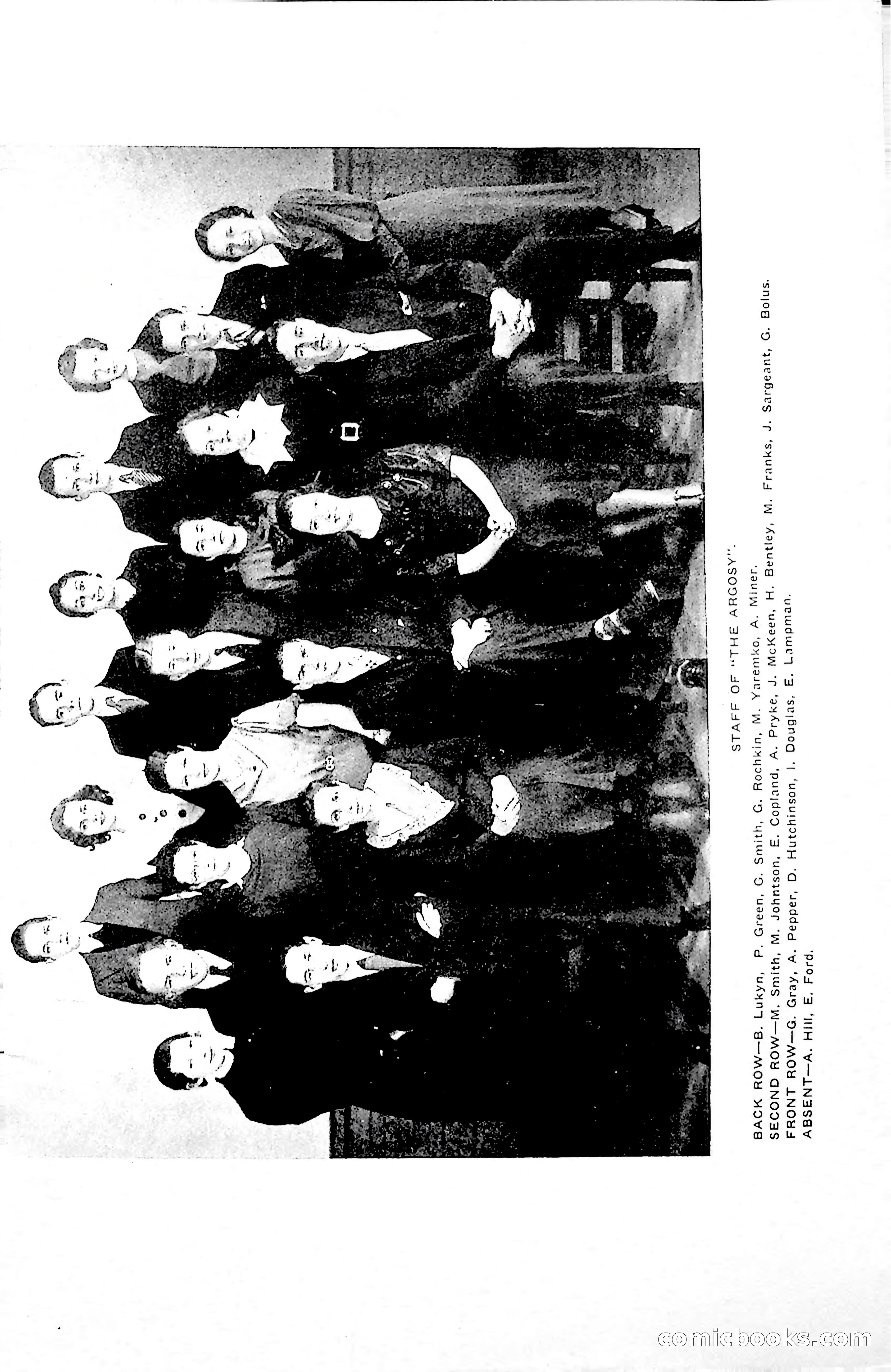 Central High School of Commerce Argosy, 1937 — page 9 of 400