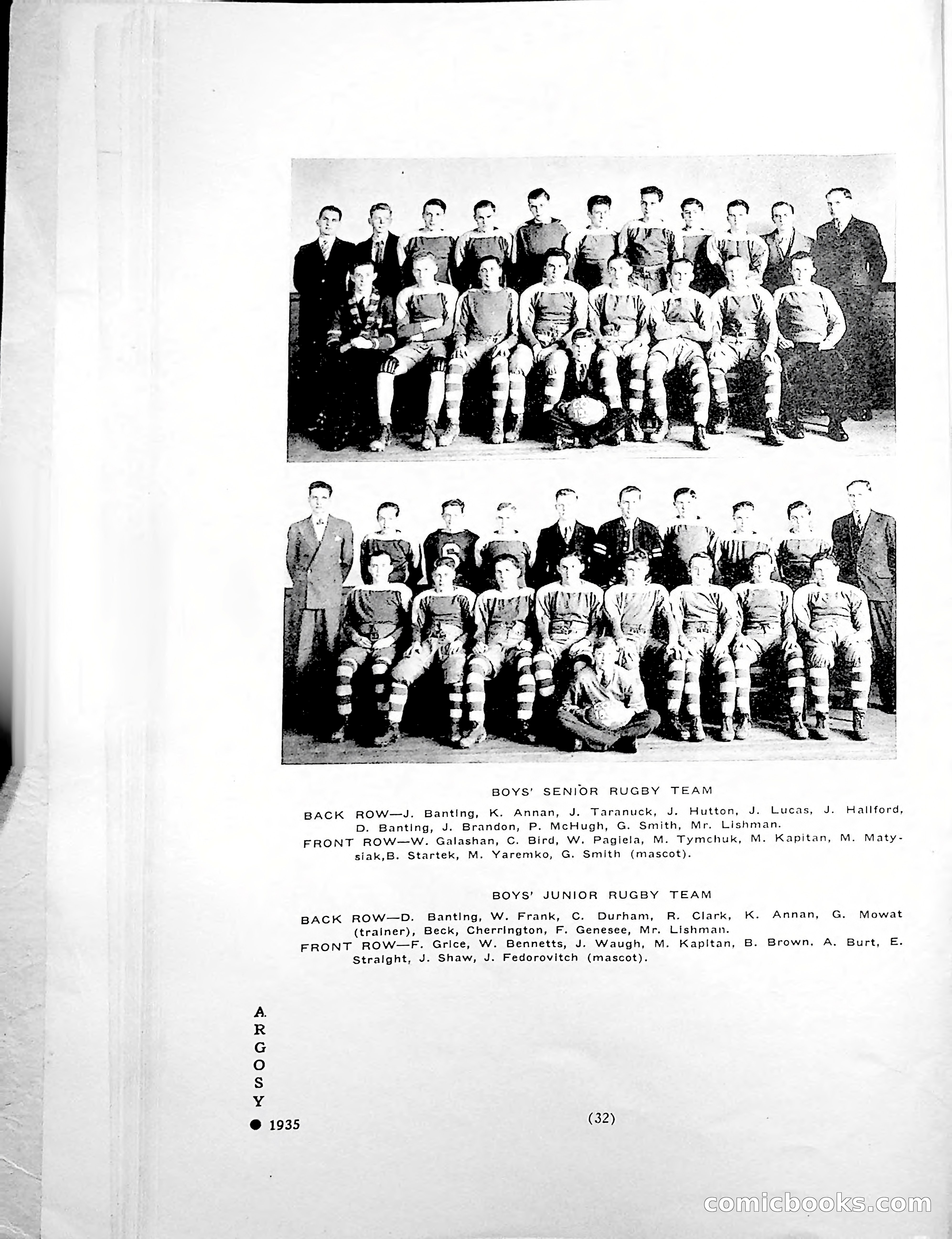 Central High School of Commerce Argosy, 1937 — page 36 of 400