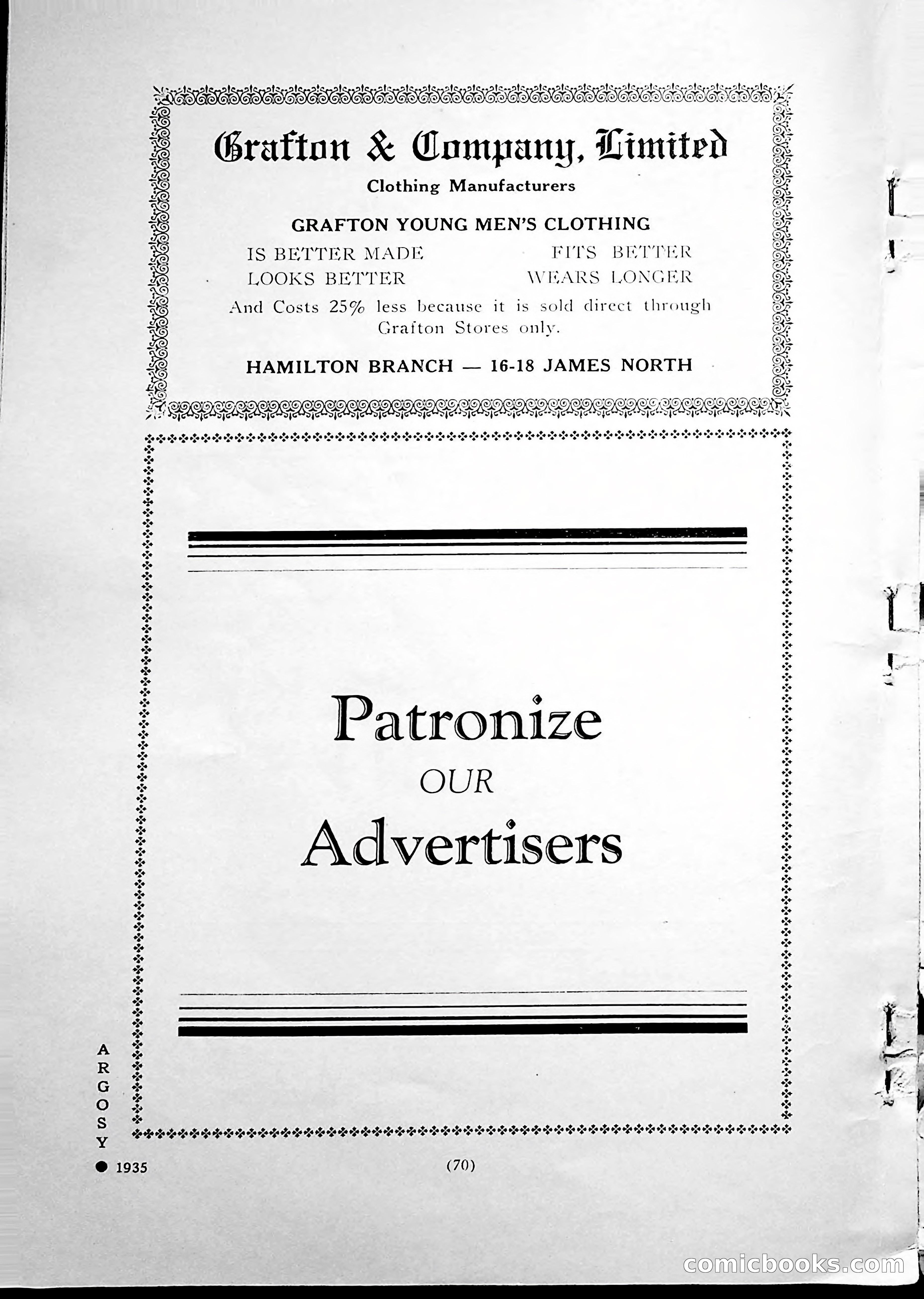 Central High School of Commerce Argosy, 1937 — page 74 of 400