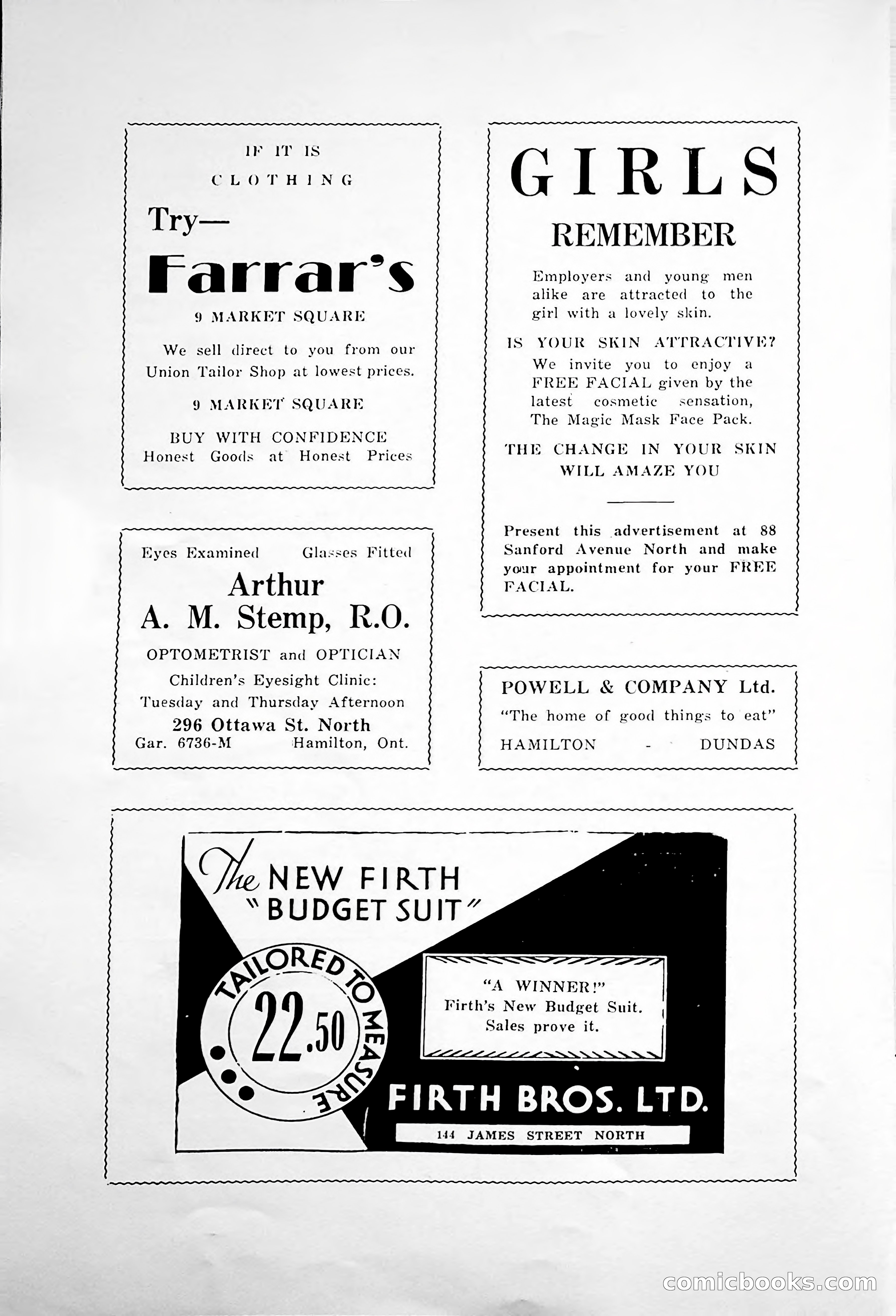 Central High School of Commerce Argosy, 1937 — page 78 of 400