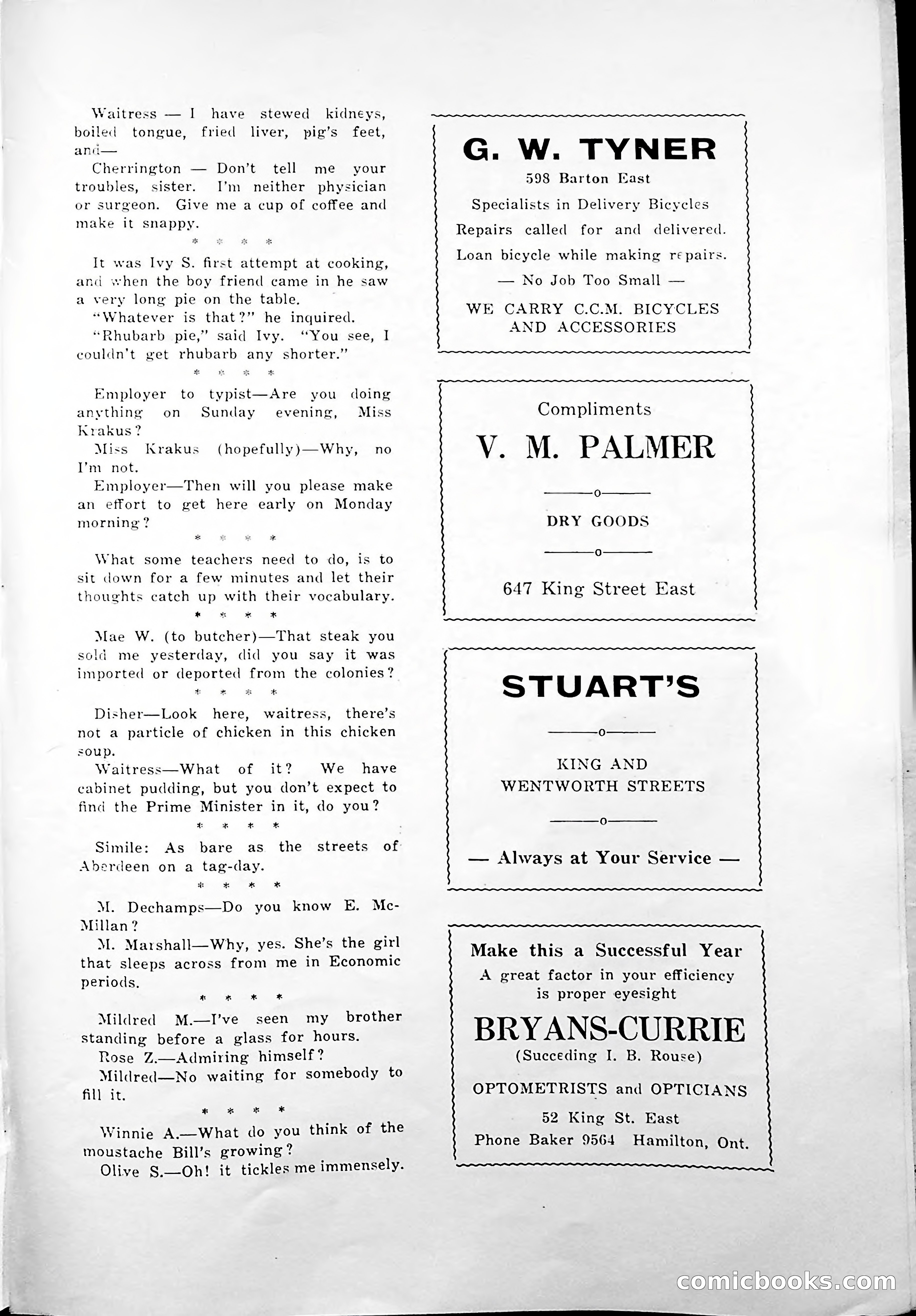 Central High School of Commerce Argosy, 1937 — page 83 of 400