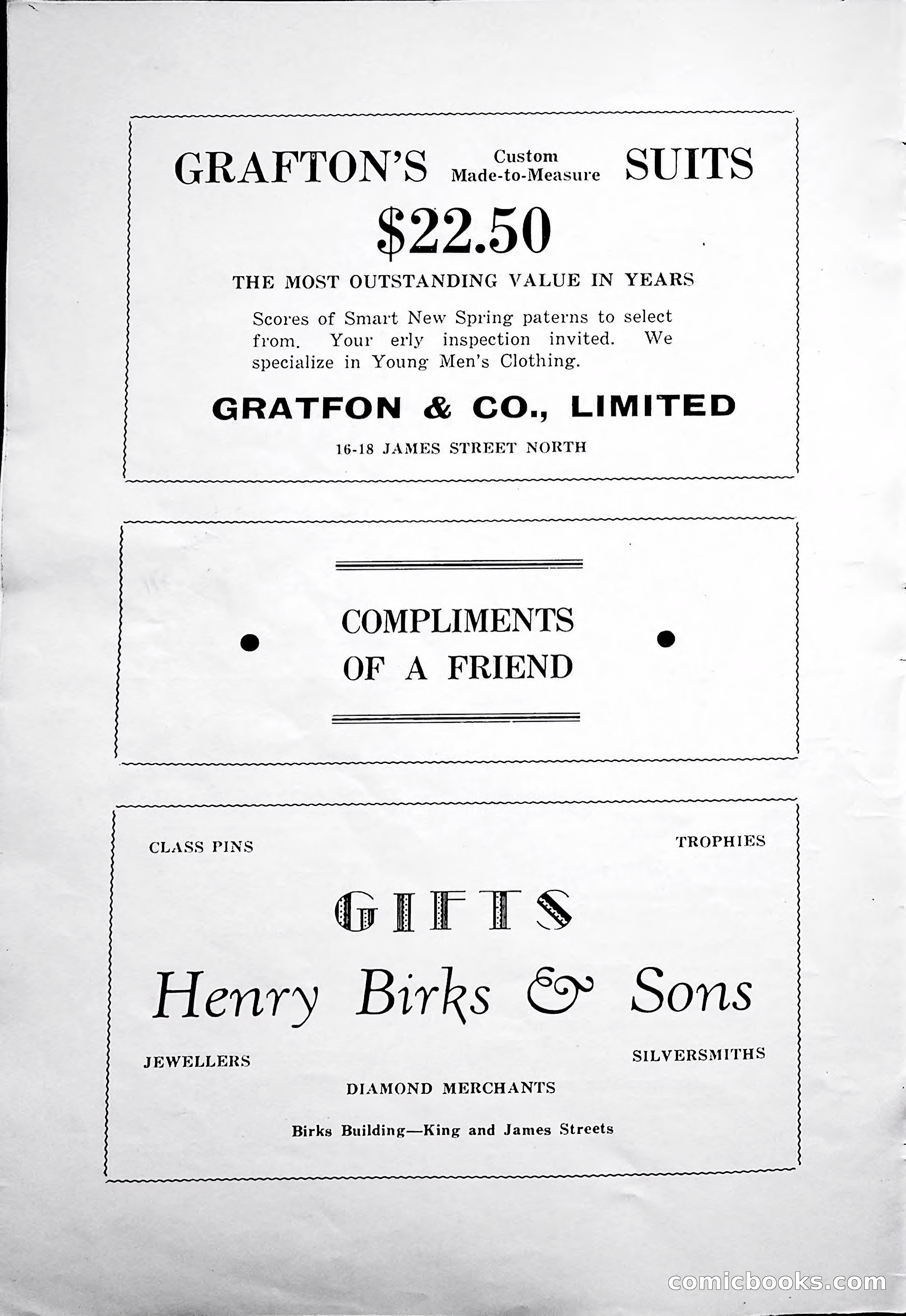 Central High School of Commerce Argosy, 1937 — page 86 of 400