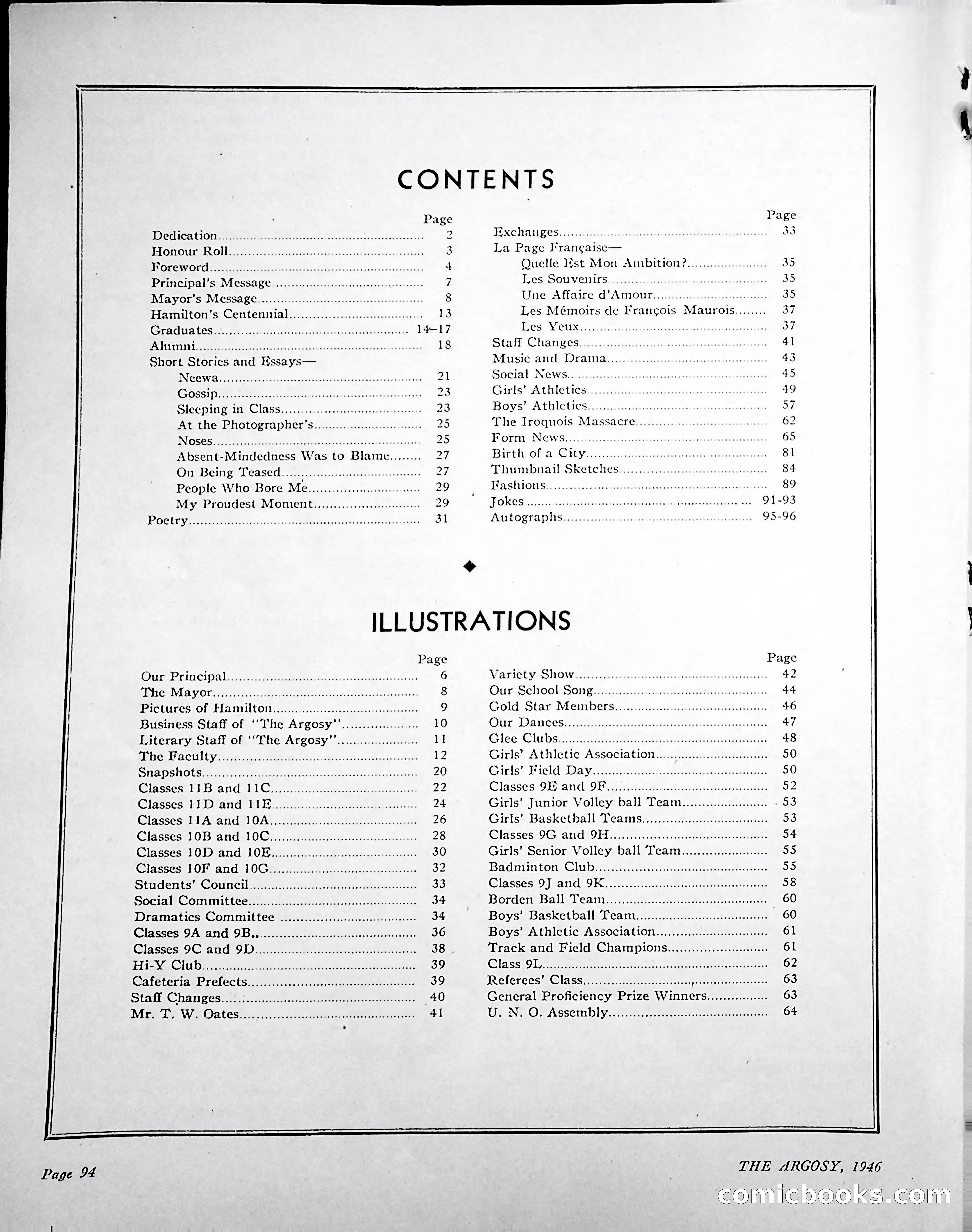 Central High School of Commerce Argosy, 1937 — page 96 of 400