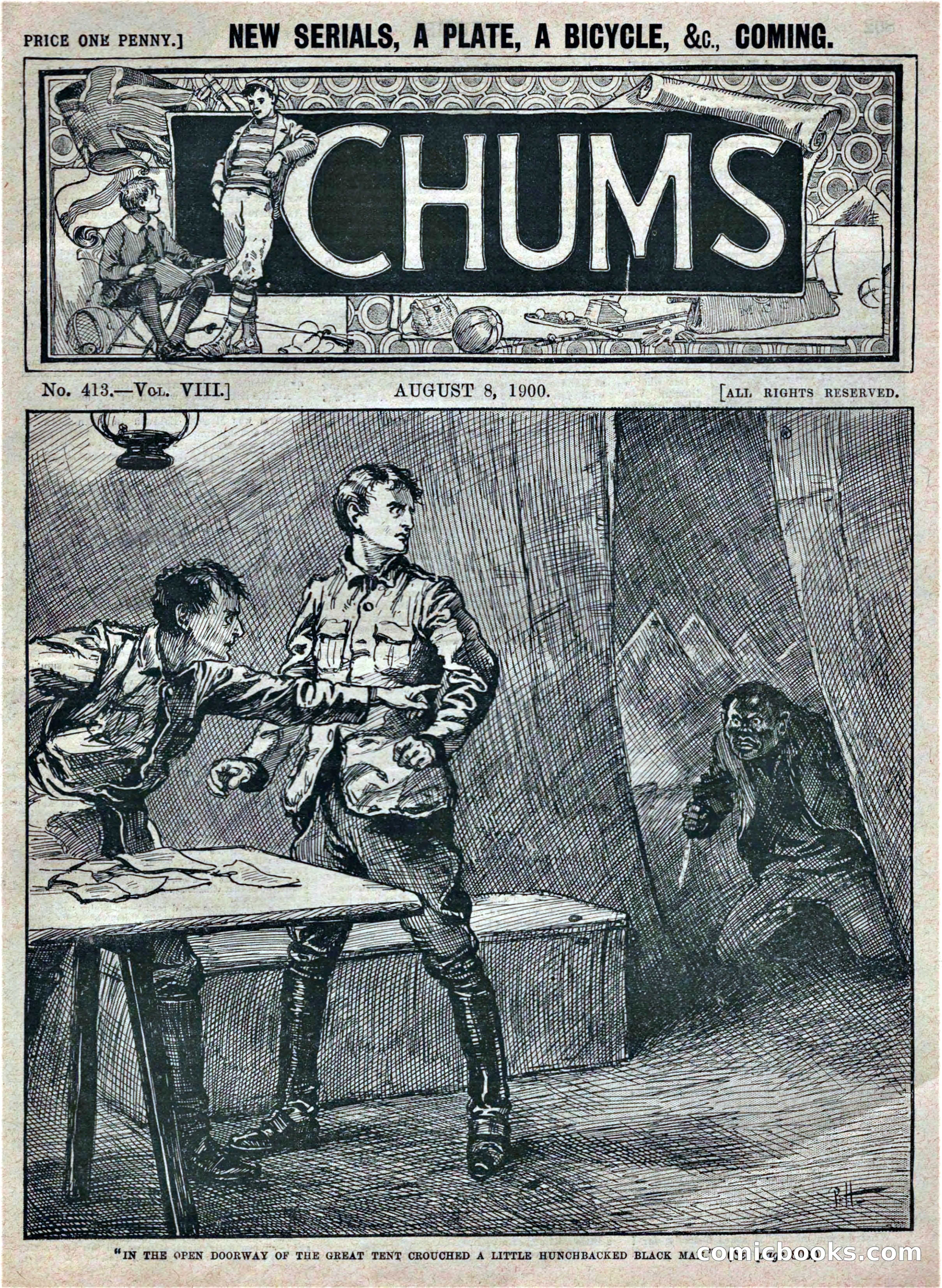 Chums, Vol. VIII, No. 413 — page 1 of 17