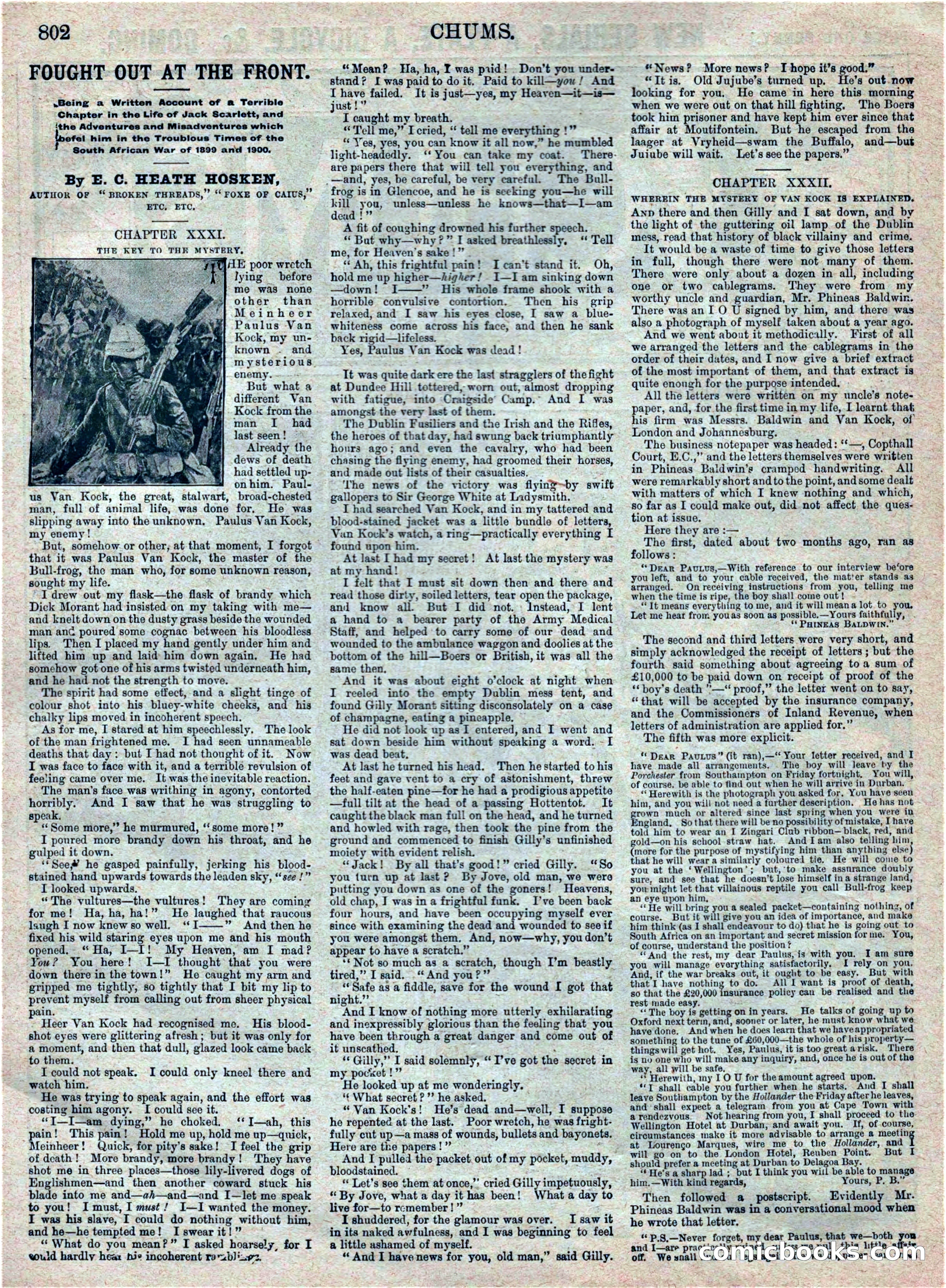 Chums, Vol. VIII, No. 413 — page 2 of 17