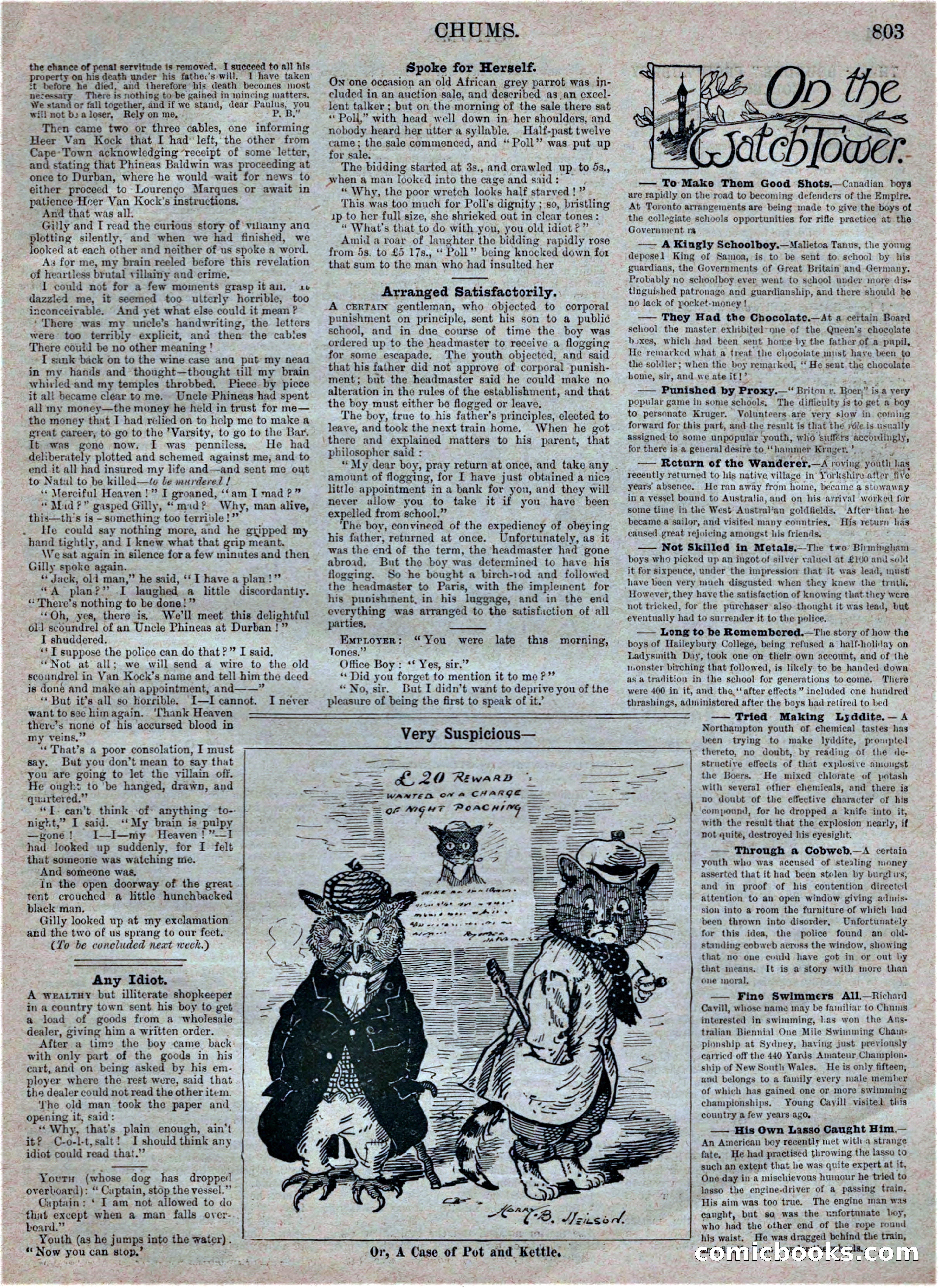 Chums, Vol. VIII, No. 413 — page 3 of 17