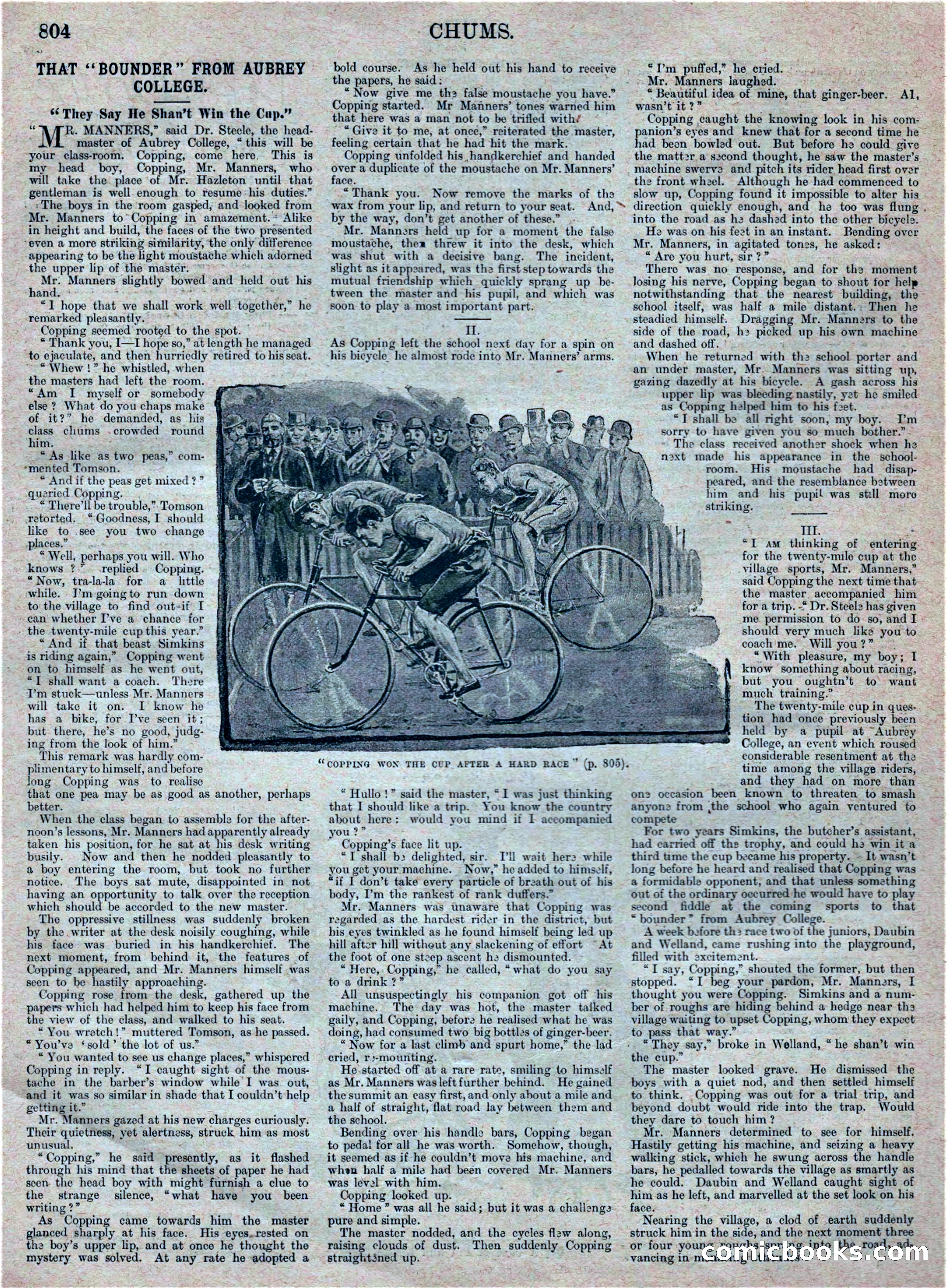 Chums, Vol. VIII, No. 413 — page 4 of 17